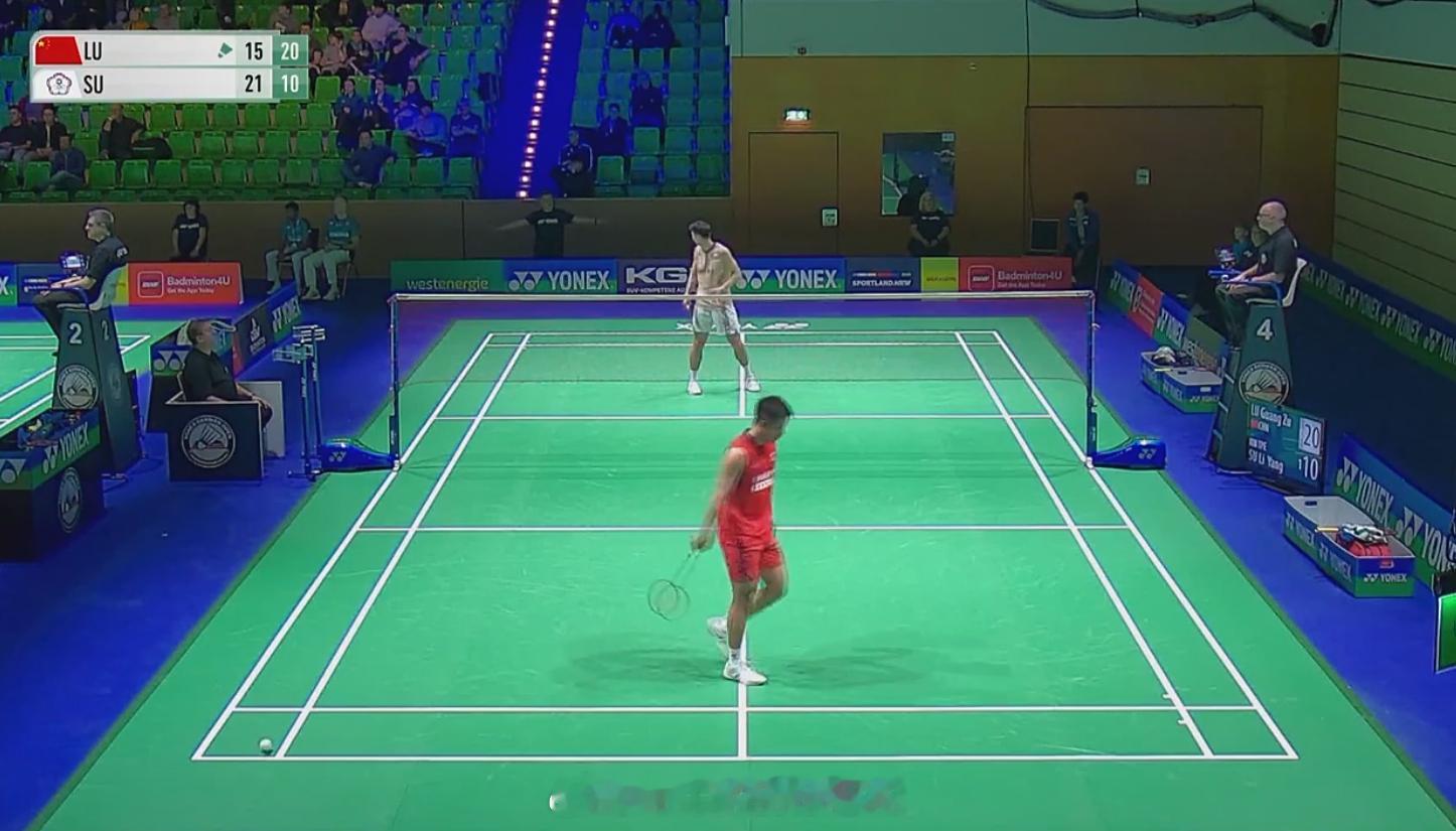 男单 1/16赛 陆光祖(7) 15-21 21-10 苏力扬决胜局！！！！！！