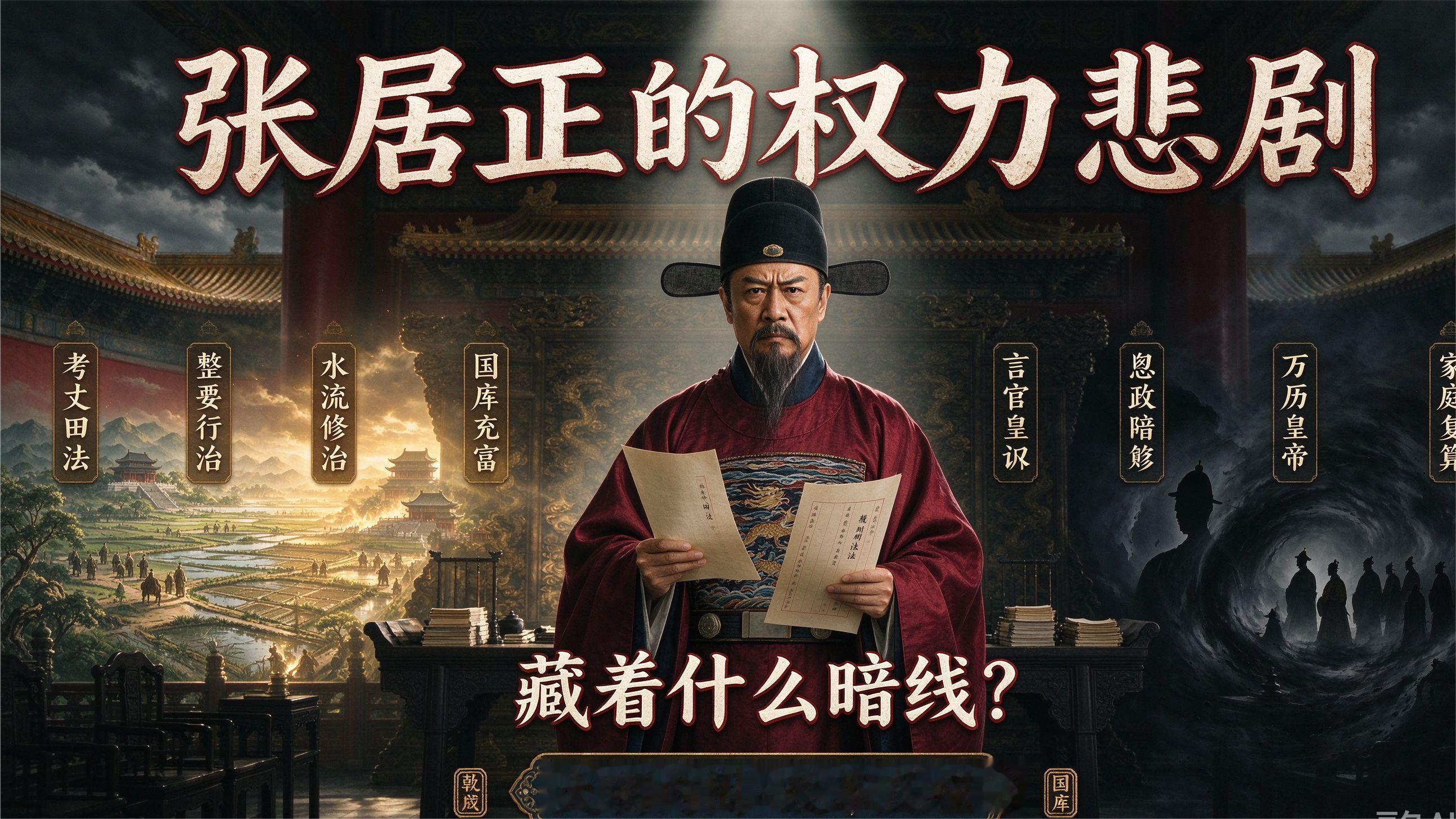 张居正的权力悲剧藏着什么暗线？