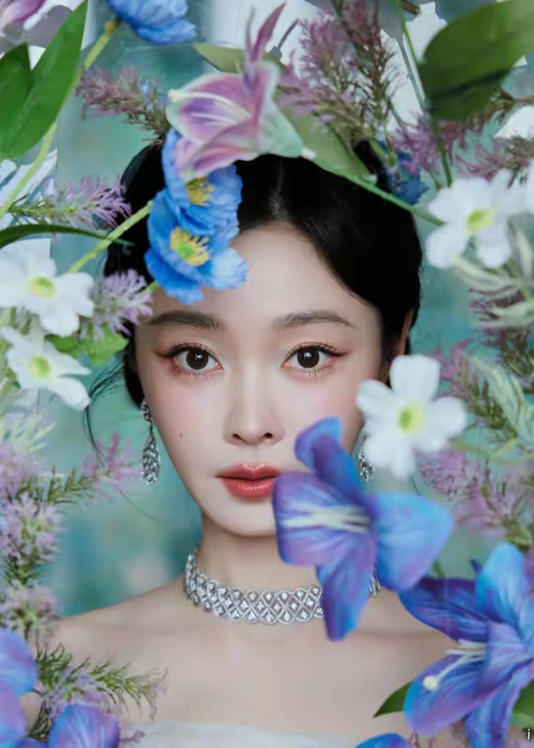 宋轶分享最新动态！“抹胸款印花长裙”，路人：像画里走出来的 