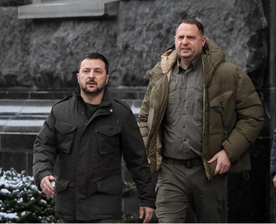 当地时间11月28日，乌克兰国家反腐败局与乌反腐败专门检察官办公室对乌总统办公室