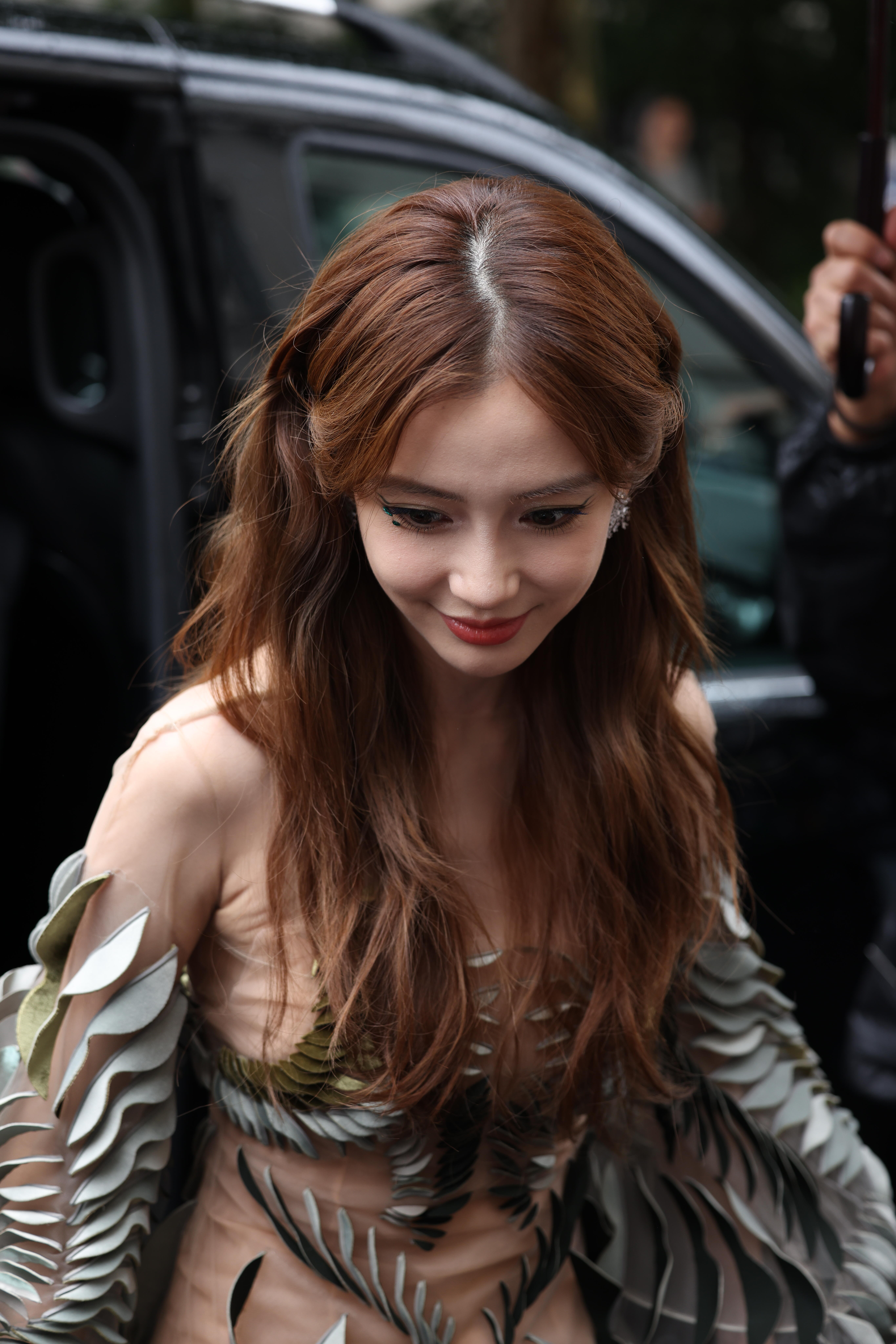 Angelababy眼角纹都好美 啊啊啊啊啊啊不愧是Angelababy！怼脸都