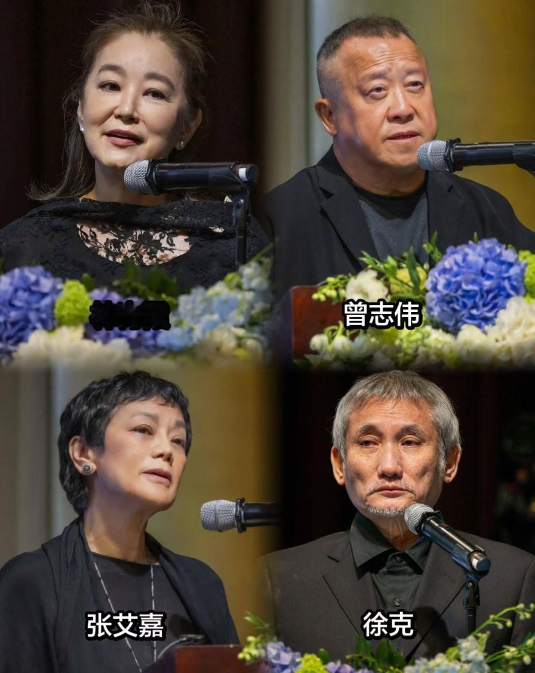 在施南生的追悼会上，她生前的好多亲朋好友都参加了。

恍然发觉，原来我们熟悉的明