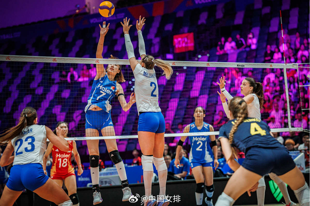 2026年世界女排联赛 中国香港站，中国女排vs乌克兰女排，中国女排 以3-0（