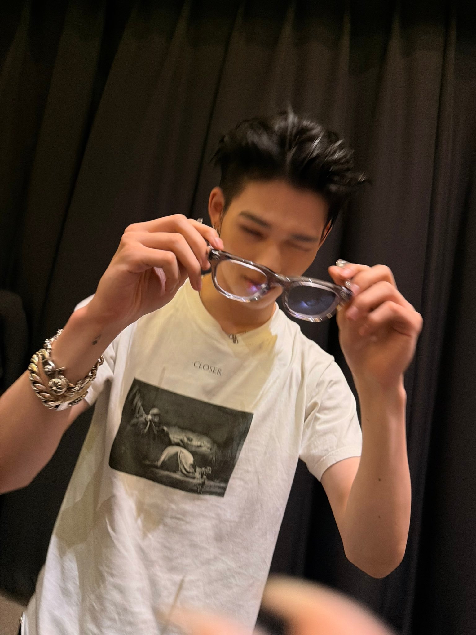 西村力 260802chrome glassescr.maahaia 