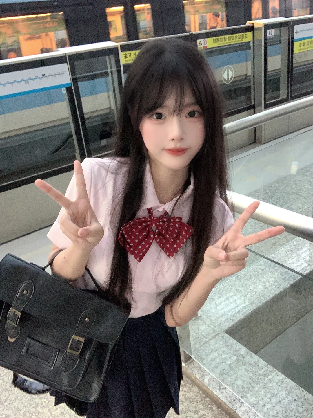在地铁站和你偶遇