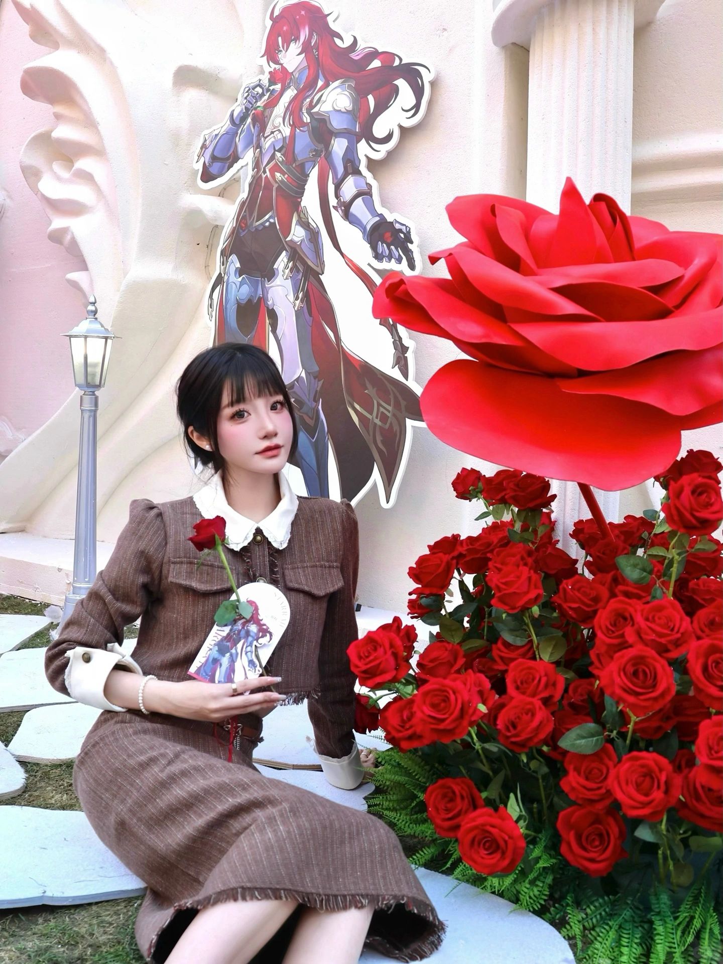 愚园路惊现大片玫瑰花海🌹上海也太浪漫啦～