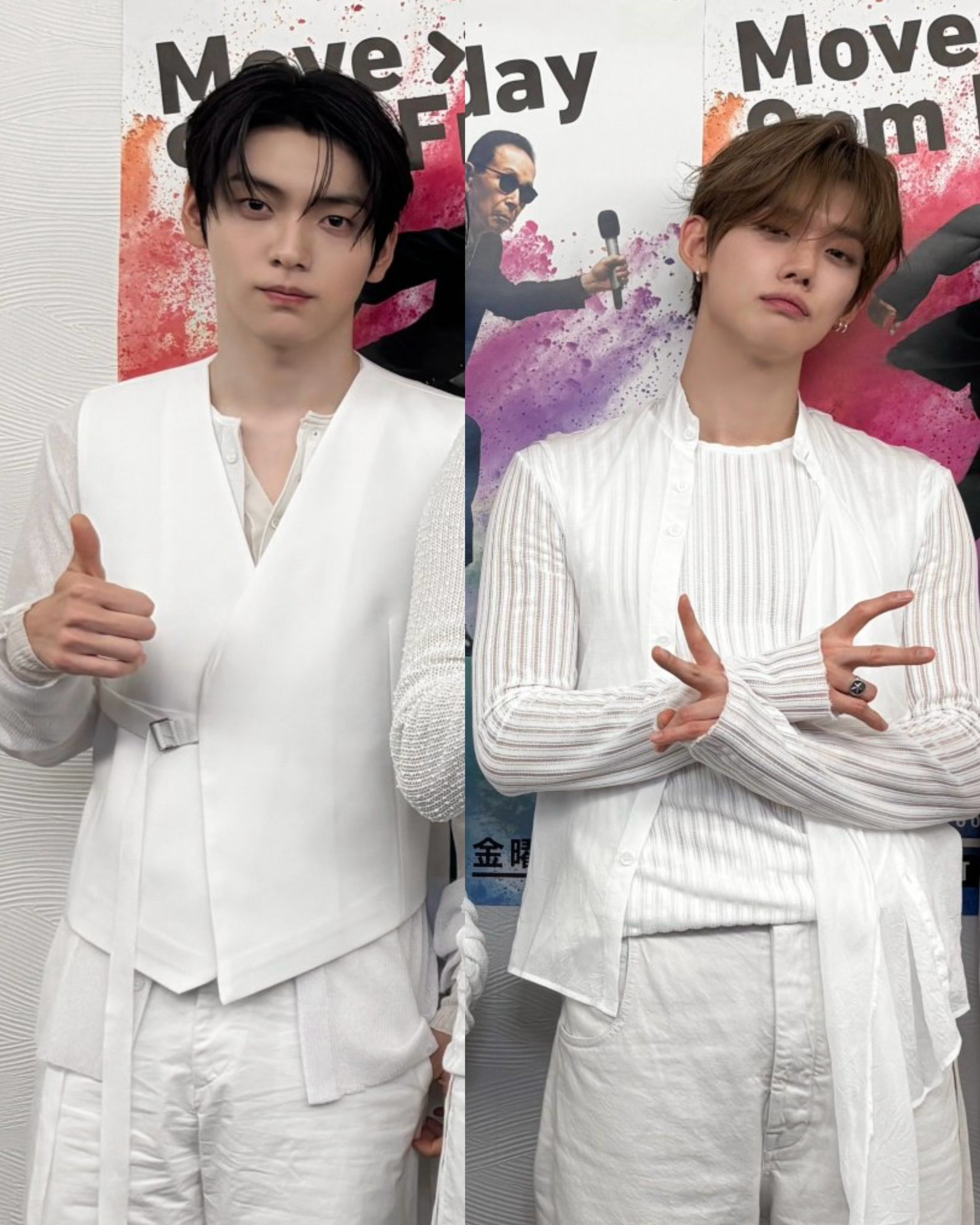 彬准[超话] 260828 Music Station官方更新🐰🦊⠀ ​​​