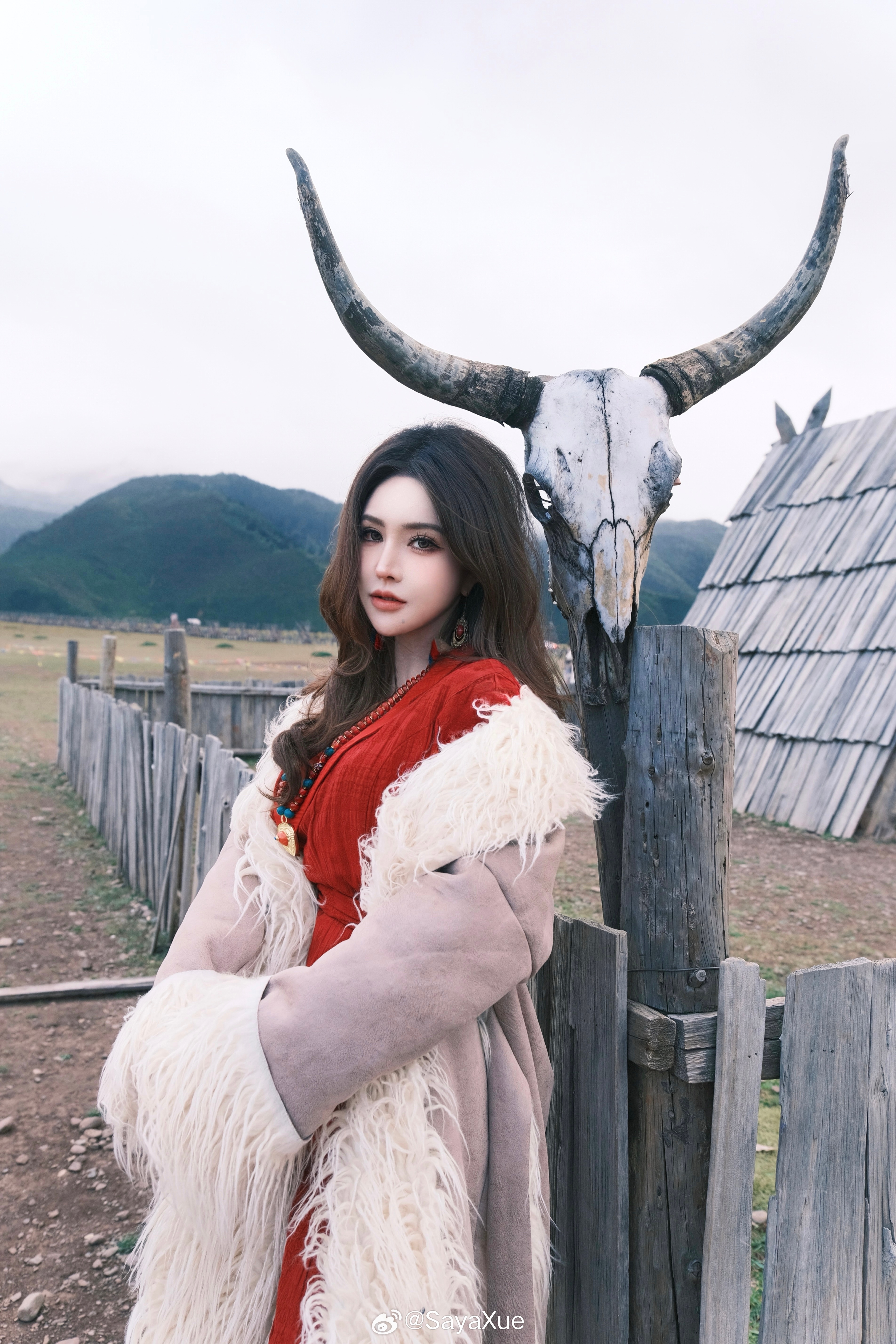 来香格里拉总要穿衣服藏服吧‼️纳帕海抱小羊🐑的一天🙆‍♀️  ​​​