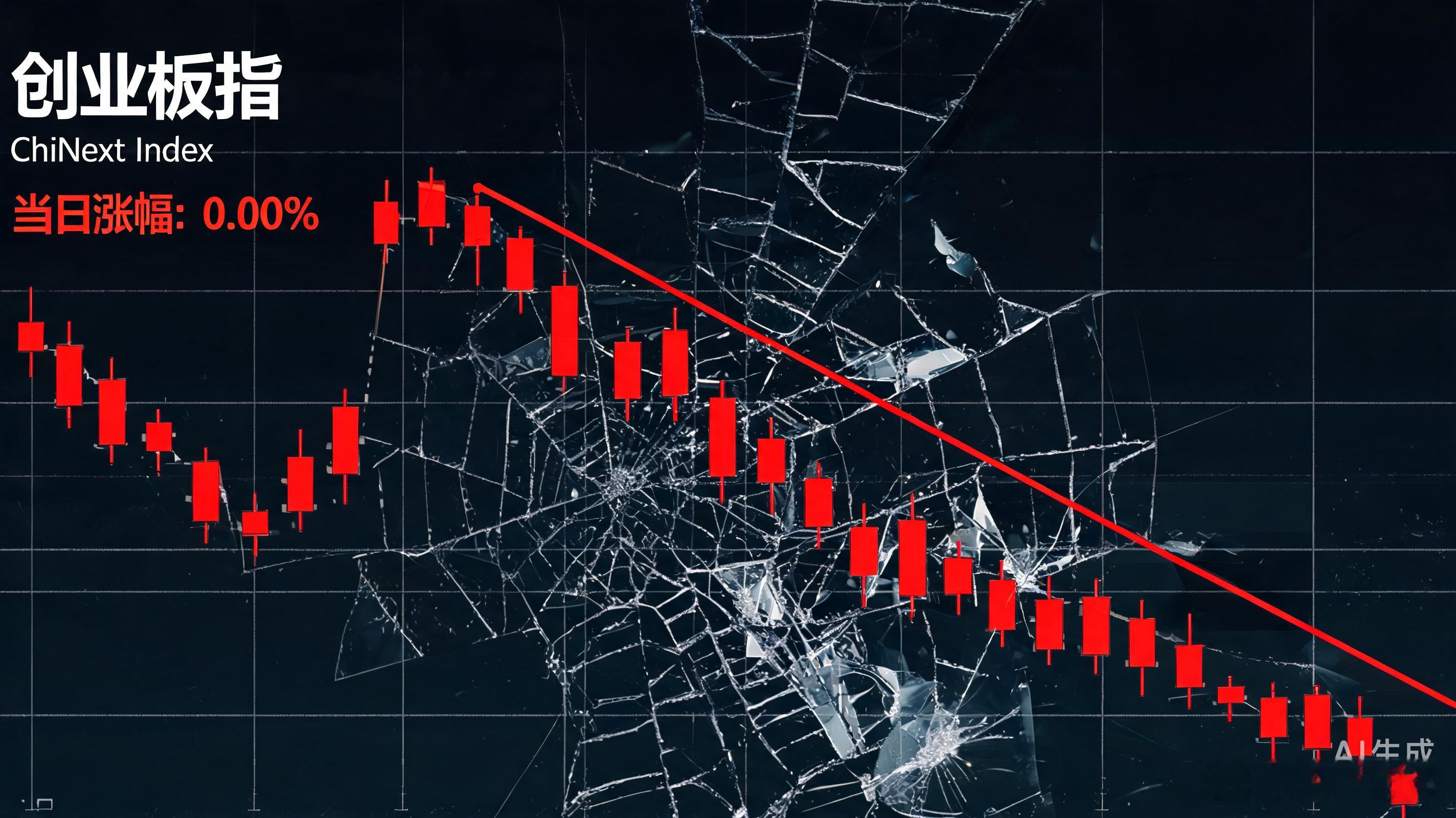 创业板指抹平今年全部涨幅创业板指跌3.97%，报3244.62点，年初至今涨幅最