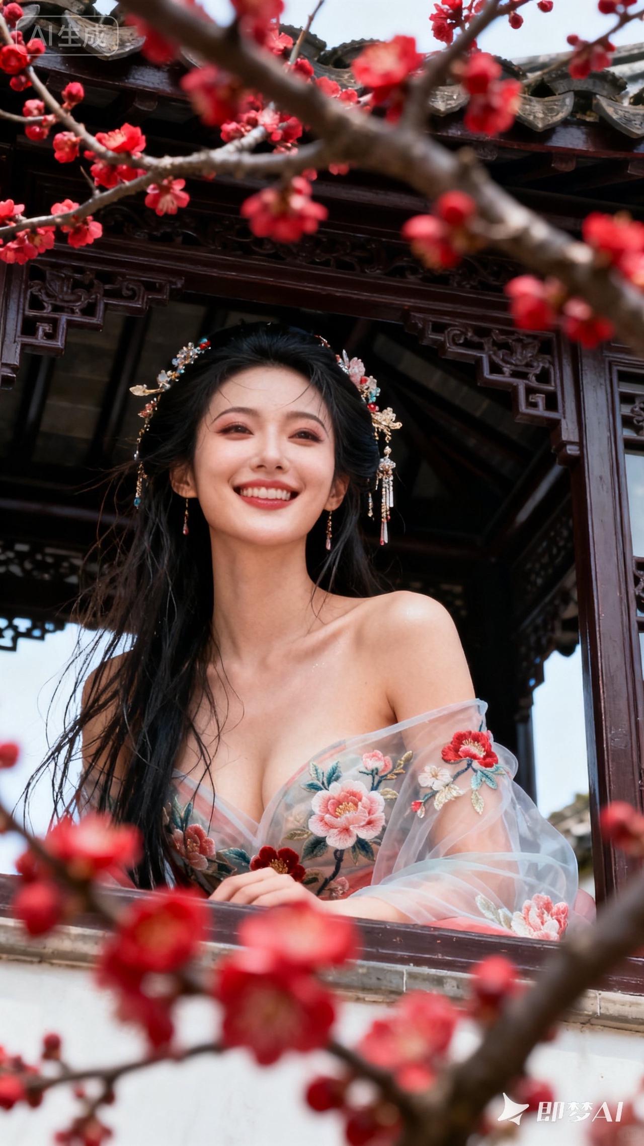 这也太好看了 女神 旗袍国风 美爆了