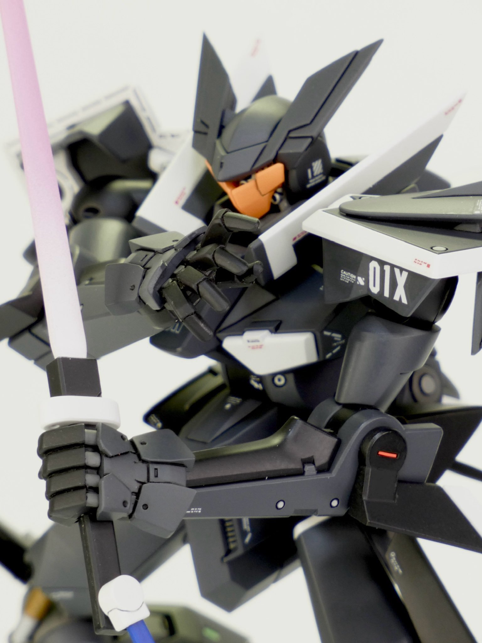 HG00 GN战旗（by ろーるあうと）高达模型[超话]高达模型 ​​​