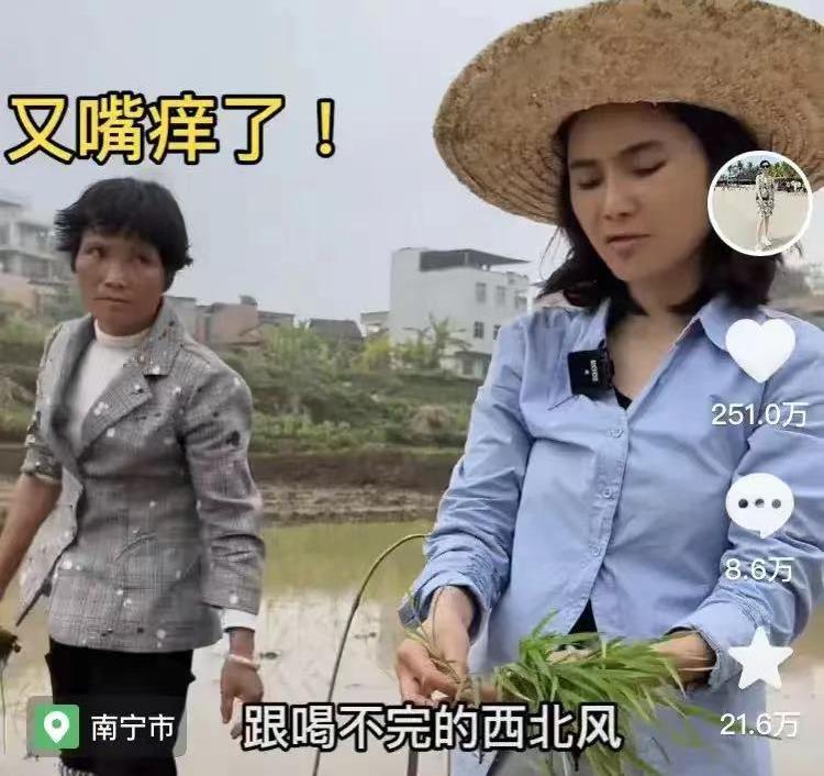 “妈，这稻谷值几个钱，一年还要种2季，直接种一季就好了。”女儿不情不愿割着水稻。