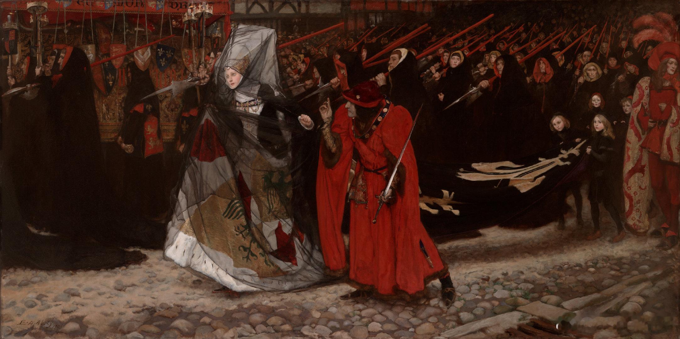  美国画家埃德温·奥斯汀·阿贝(Edwin Austin Abbey，1852–