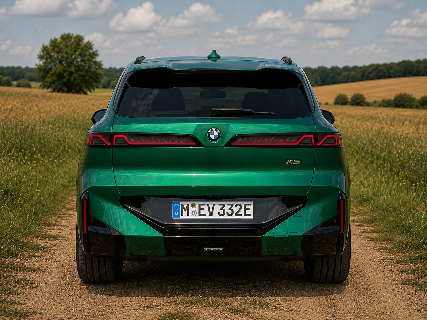这新一代 X5 完全是猪脸全新问界m7路测同框宝马x5
