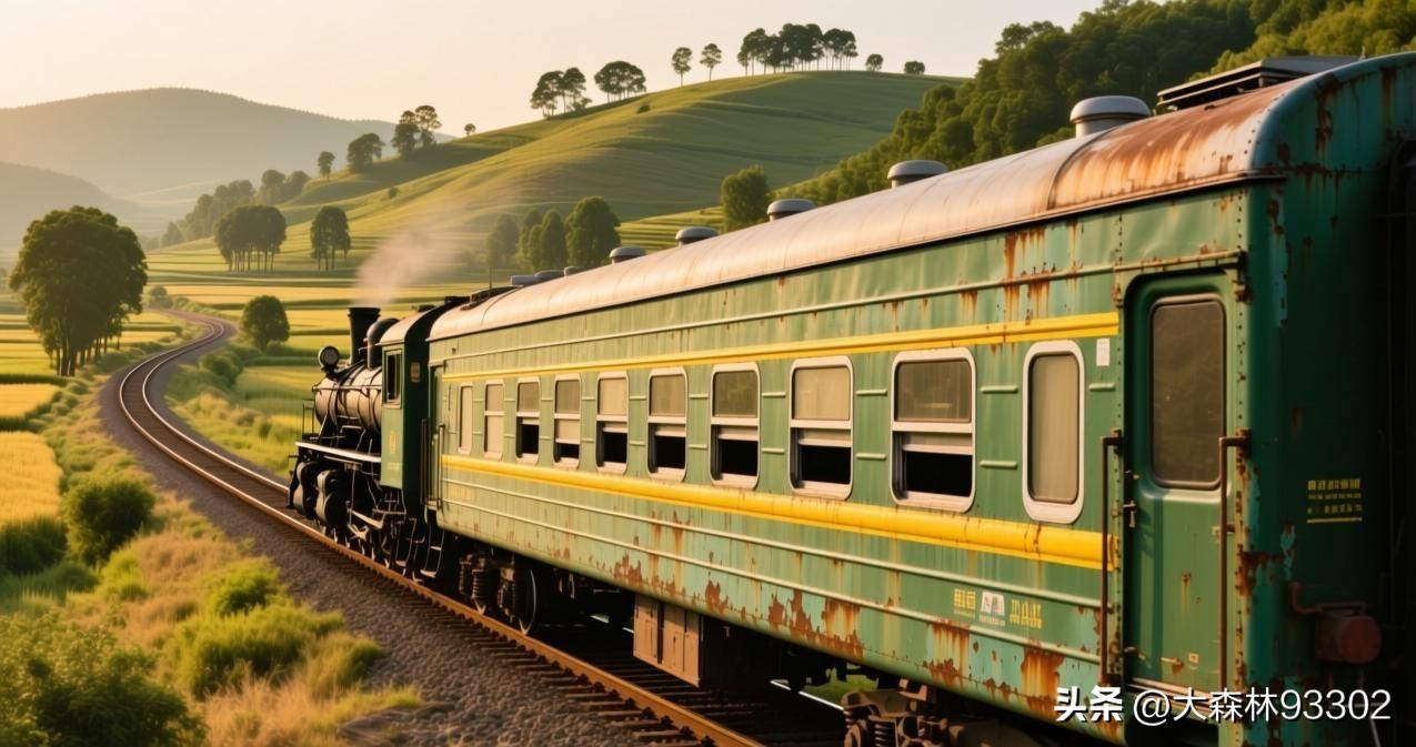 老大爷买的是慢车票，误打误撞上了快车。查票时，乘务员礼貌地提醒：“老人家，您的票