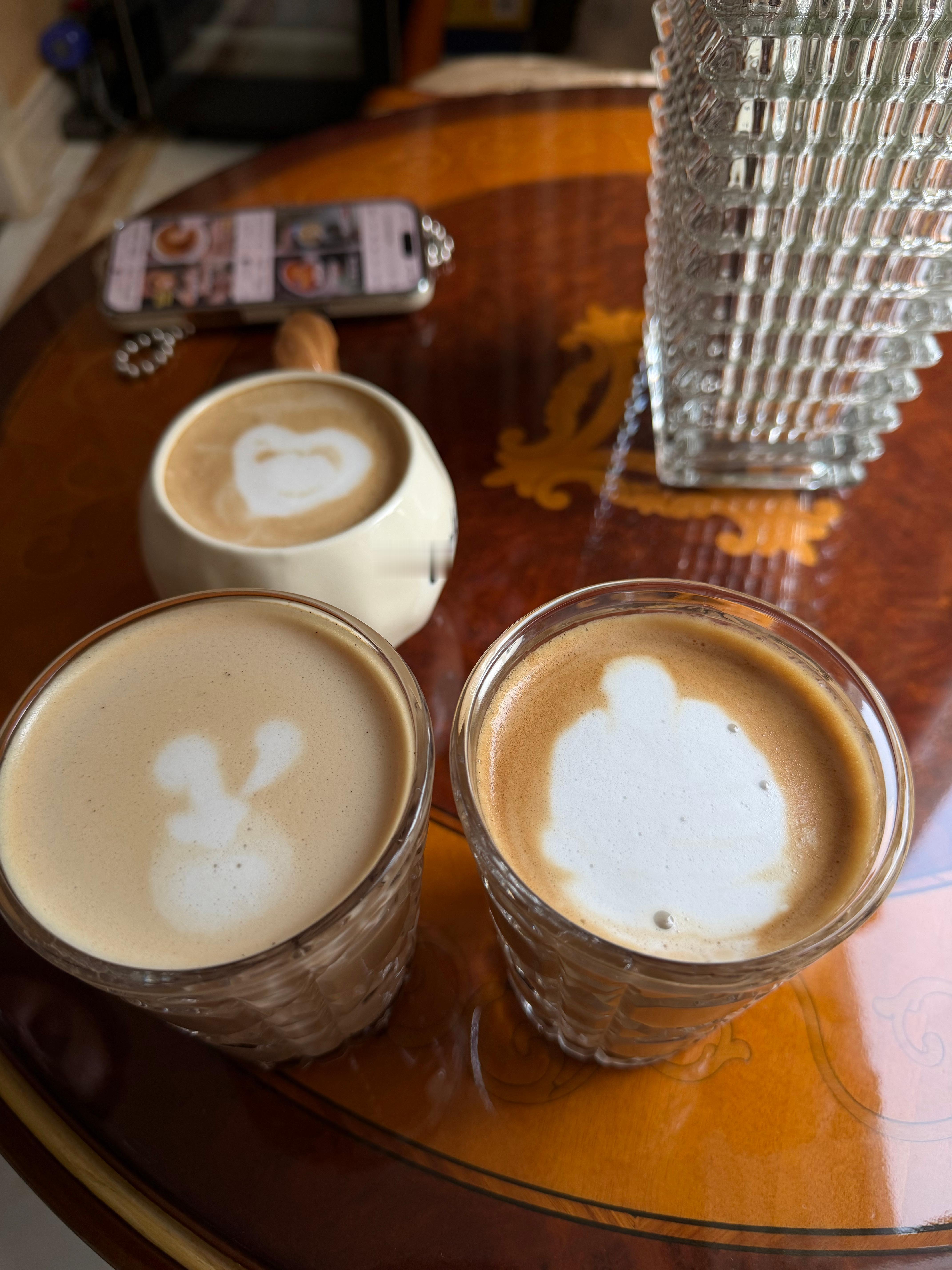 我的拉花水平有待提高我的日常plog