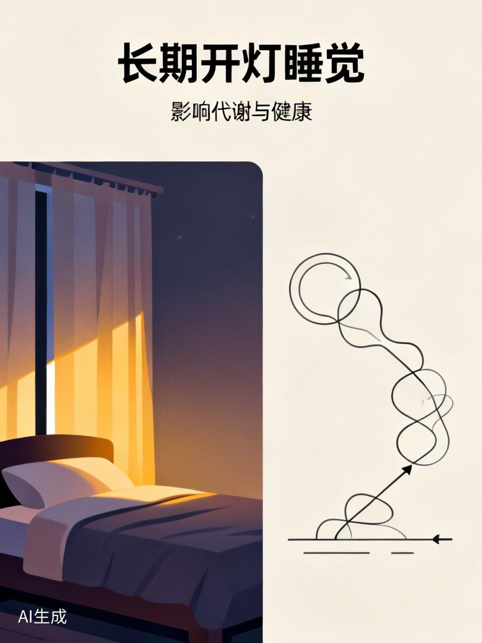 长期开灯睡觉，20岁女孩胖到200斤，这个习惯很多人都有
 
3月23日，浙江宁