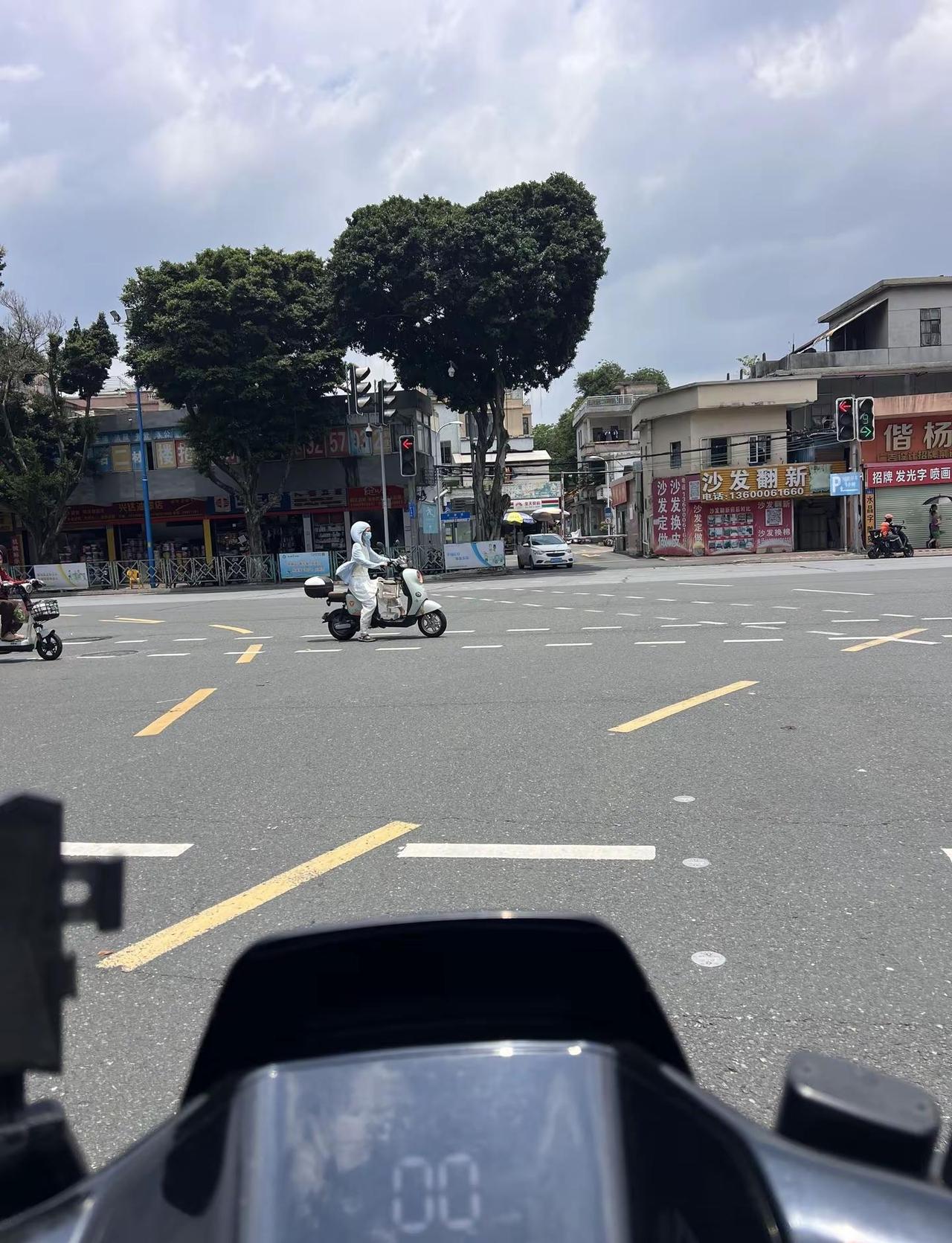 什么时候长出一颗心❤️形树🌲。骑车随拍 城市骑行vlog