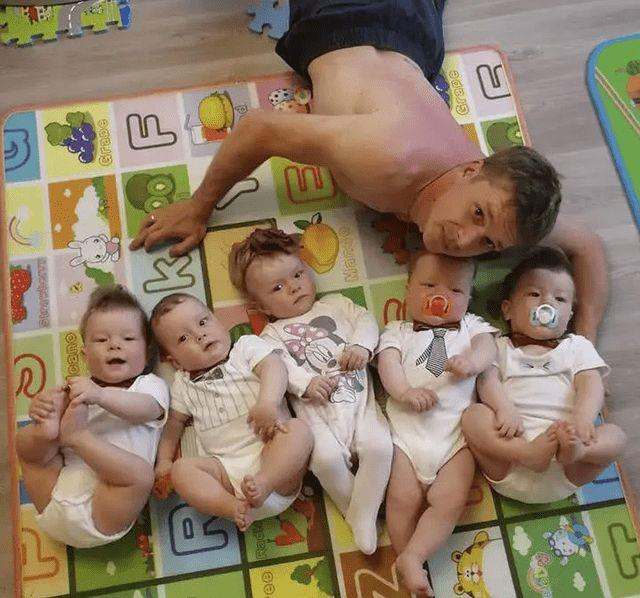 生命的极致奇迹：新疆24岁女子自然受孕产下五胞胎
概率1/60000000！这不