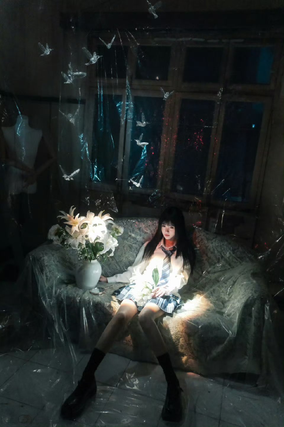 这张图有僵尸校园的感觉 ​​​