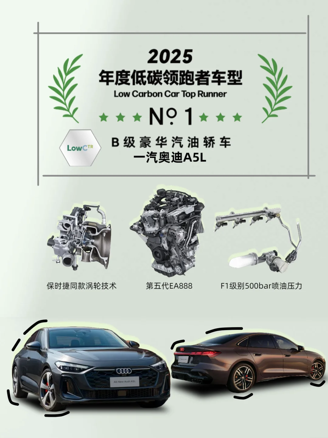 省油+减碳，谁懂一汽奥迪A5L背后的门道