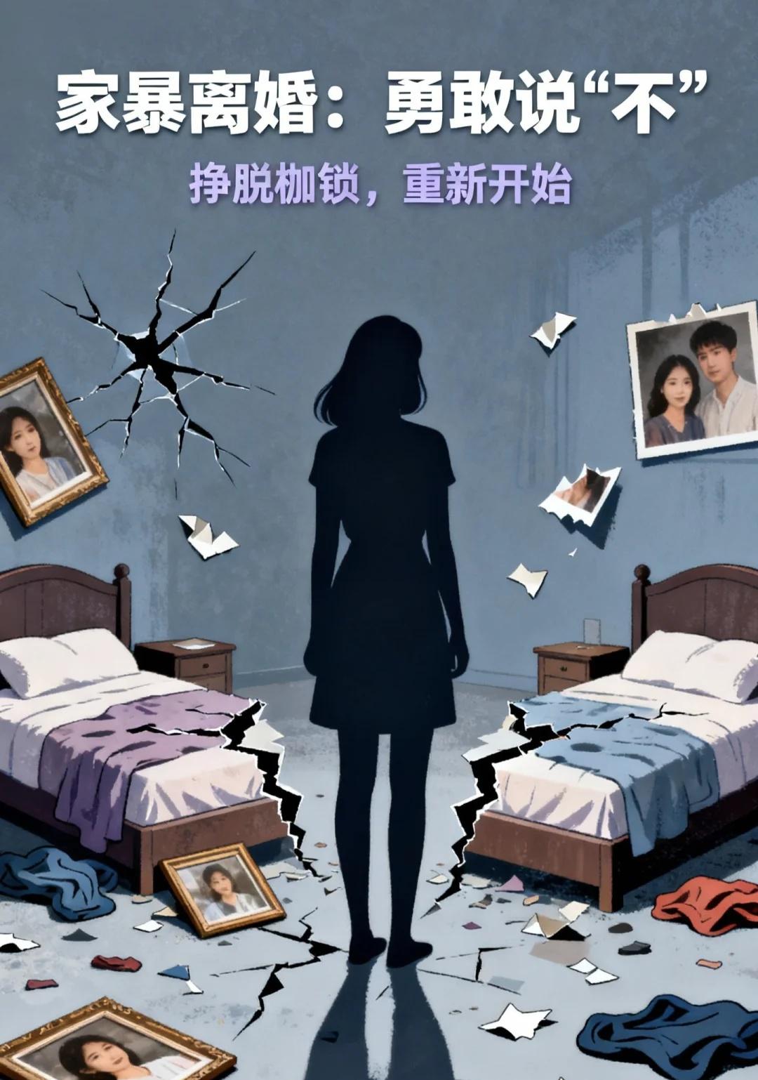 家暴男被罚👊，法院判了！
💔家暴零容忍！法院判决：女方获两女抚养权，男方每月