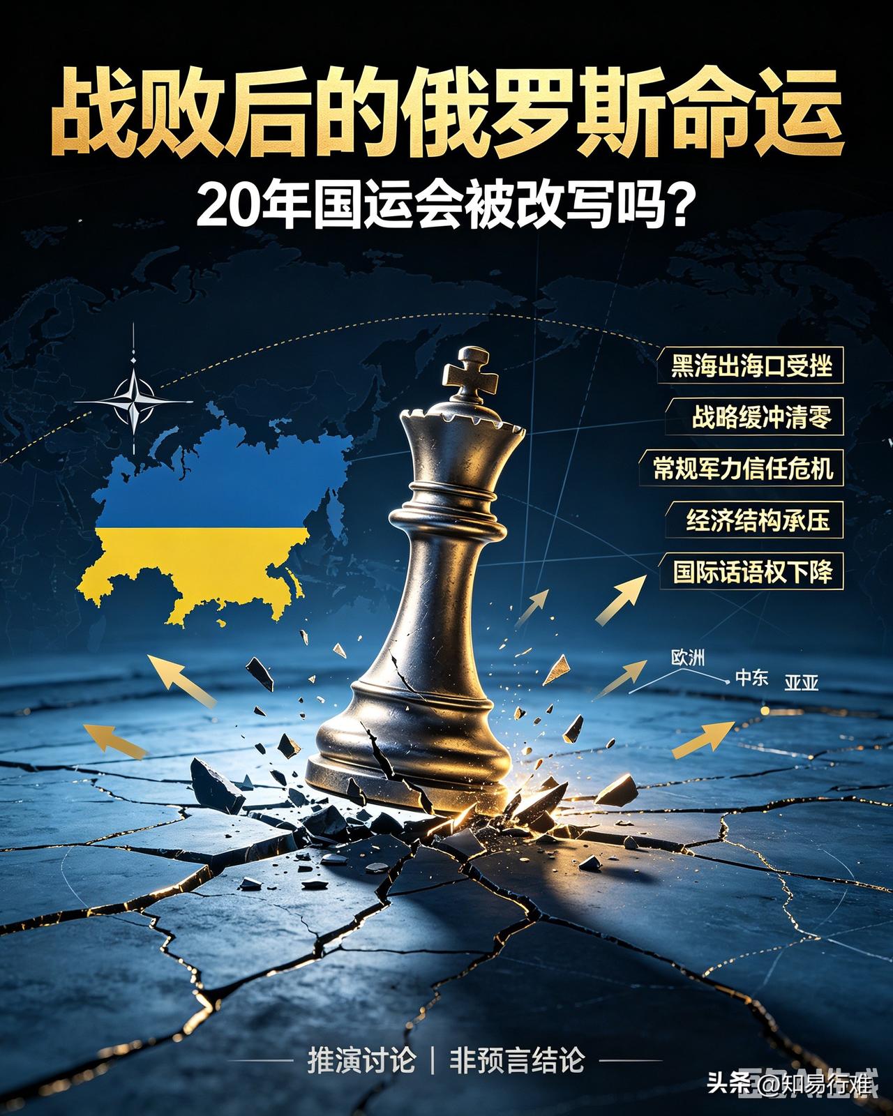 我如果乌克兰最终打赢俄乌战争，俄罗斯将遭遇怎样的毁灭性深远影响？

俄乌冲突打到