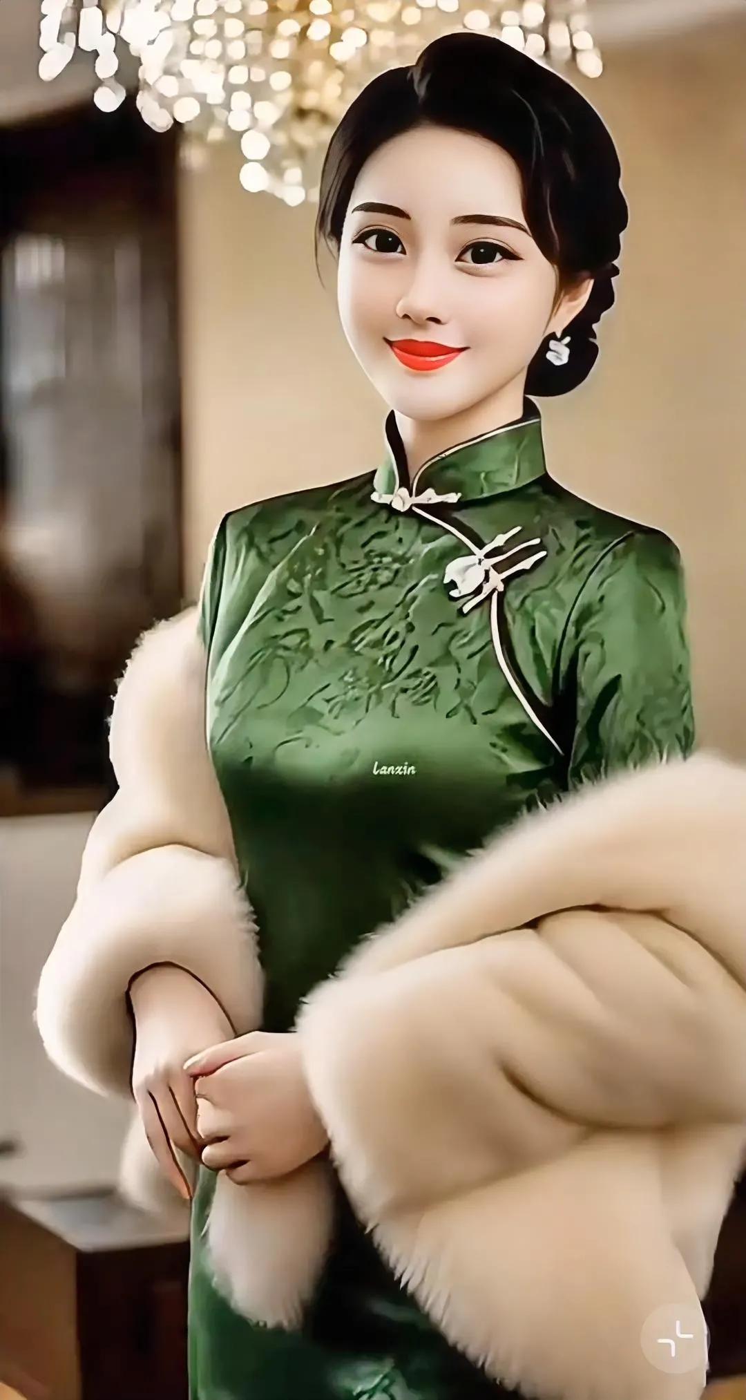 复古旗袍穿搭，优雅迷人，尽显东方韵味。旗袍的独特韵味 唯美的旗袍风格
