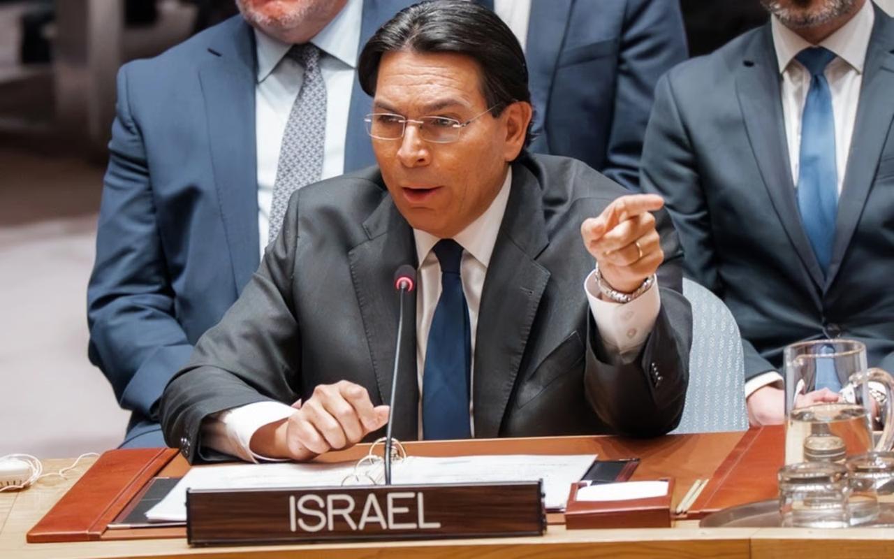 【以色列常驻联合国代表团：代表团团长丹尼·达农大使已切断与联合国秘书长的关系】5