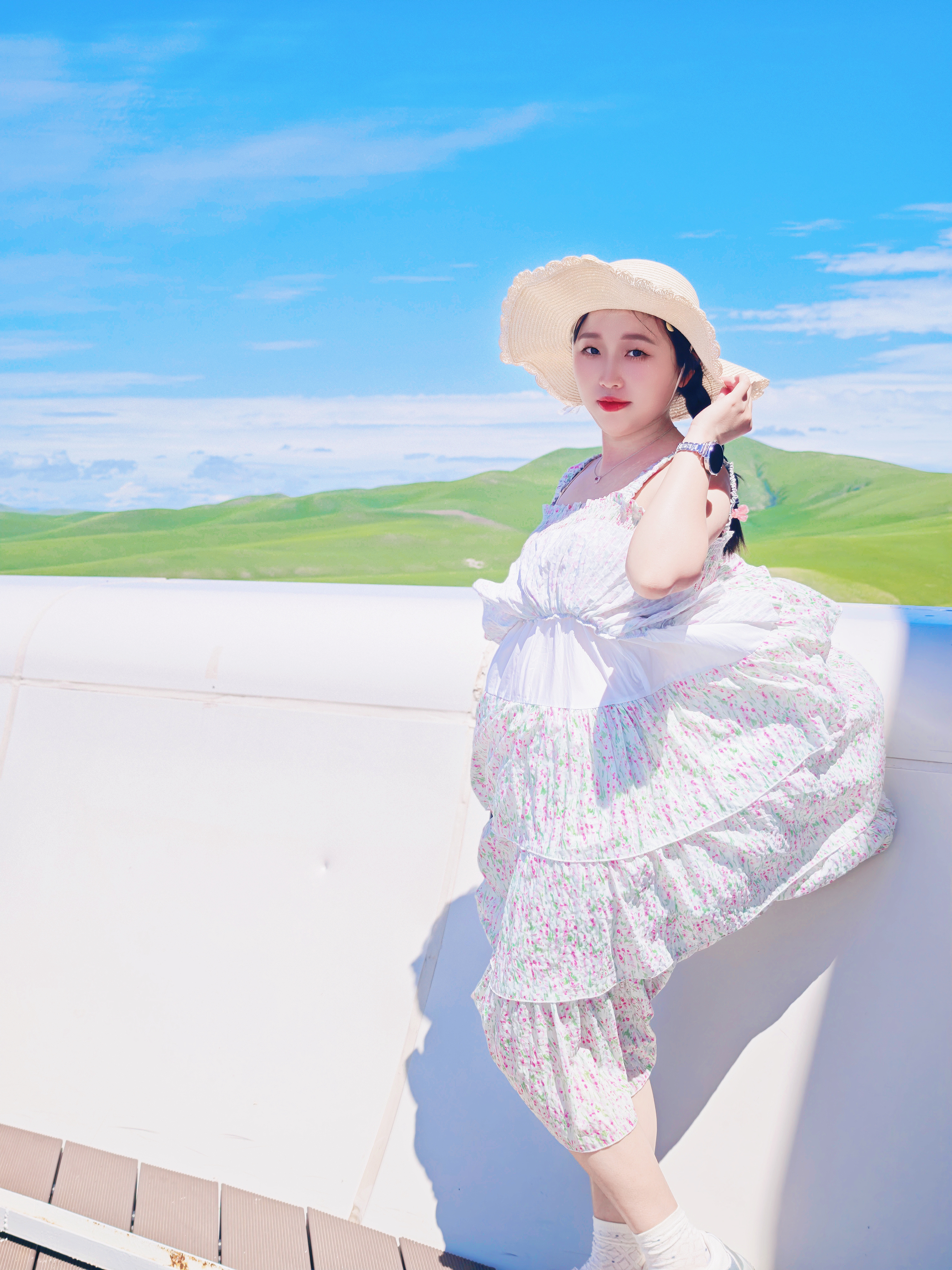 奔赴乞颜部落大草原，短暂化身蒙古姑娘 锡林郭勒