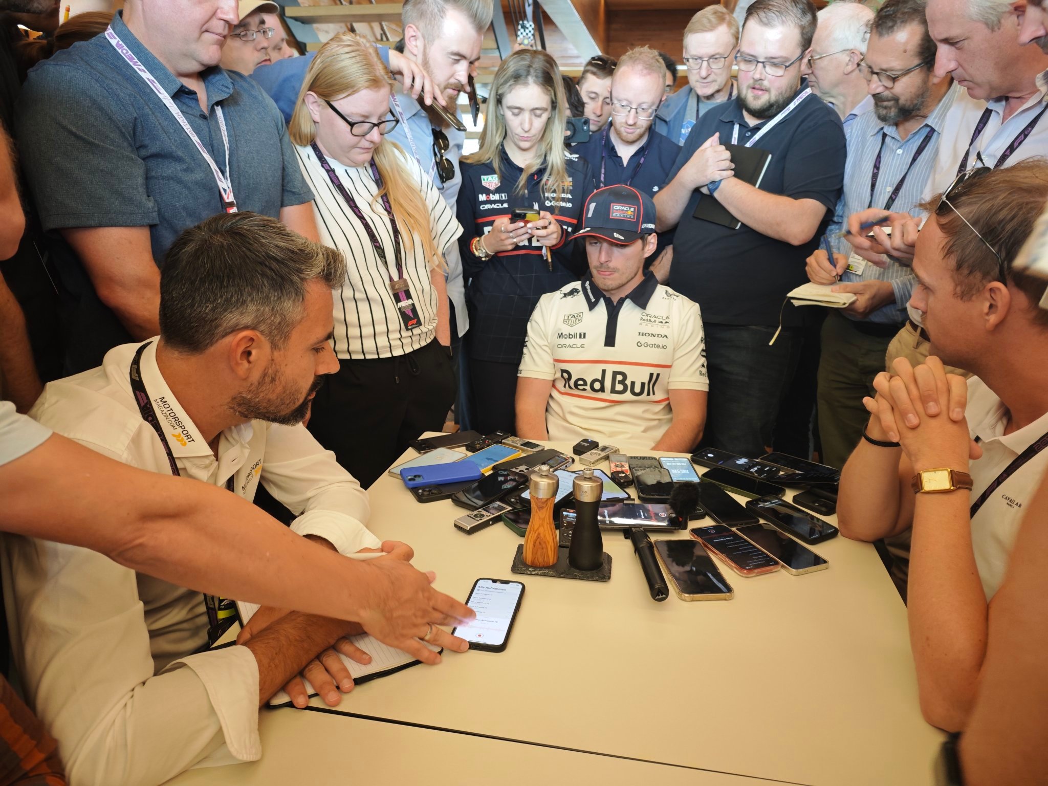 维斯塔潘记者会正在进行2025f1英国大奖赛 ​​​
