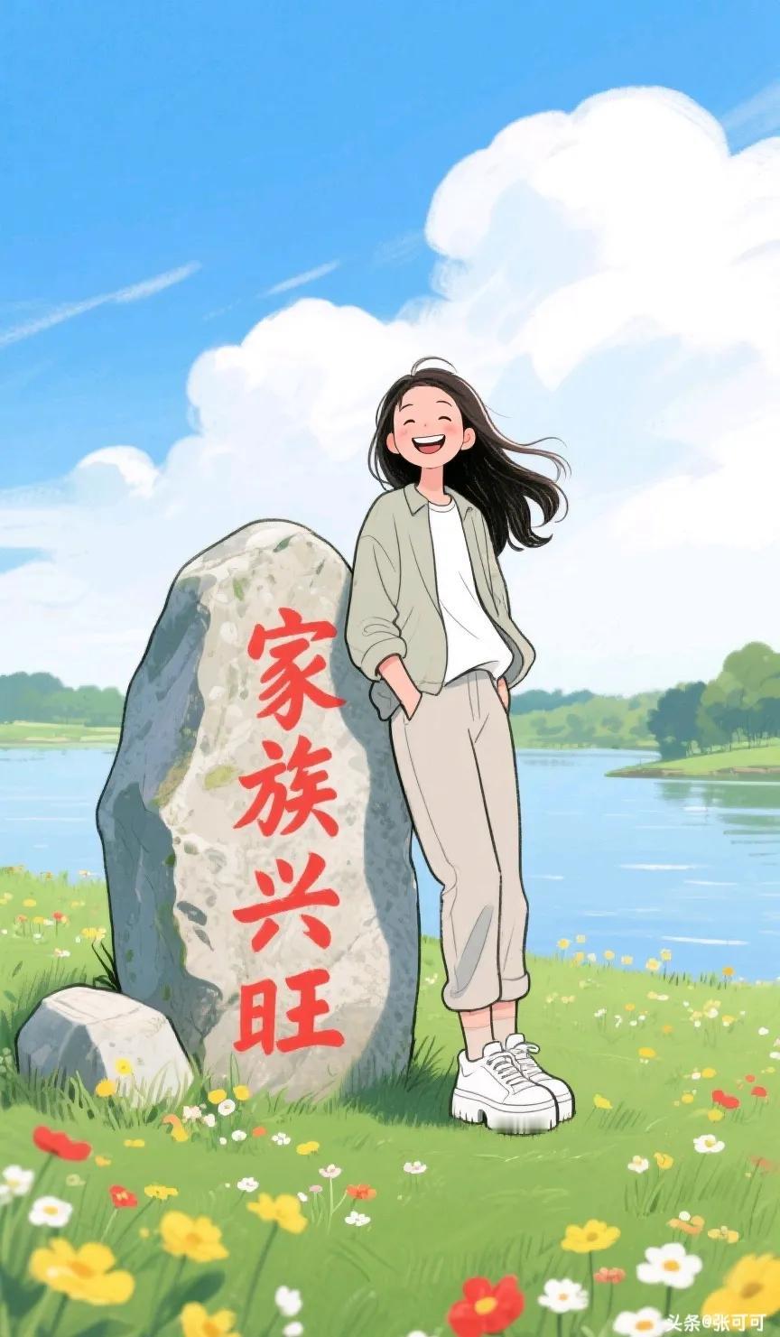 你发现了吗？
一个好的家族，
只要有一个人有出息，
那后面的子女都会跟着富裕起来