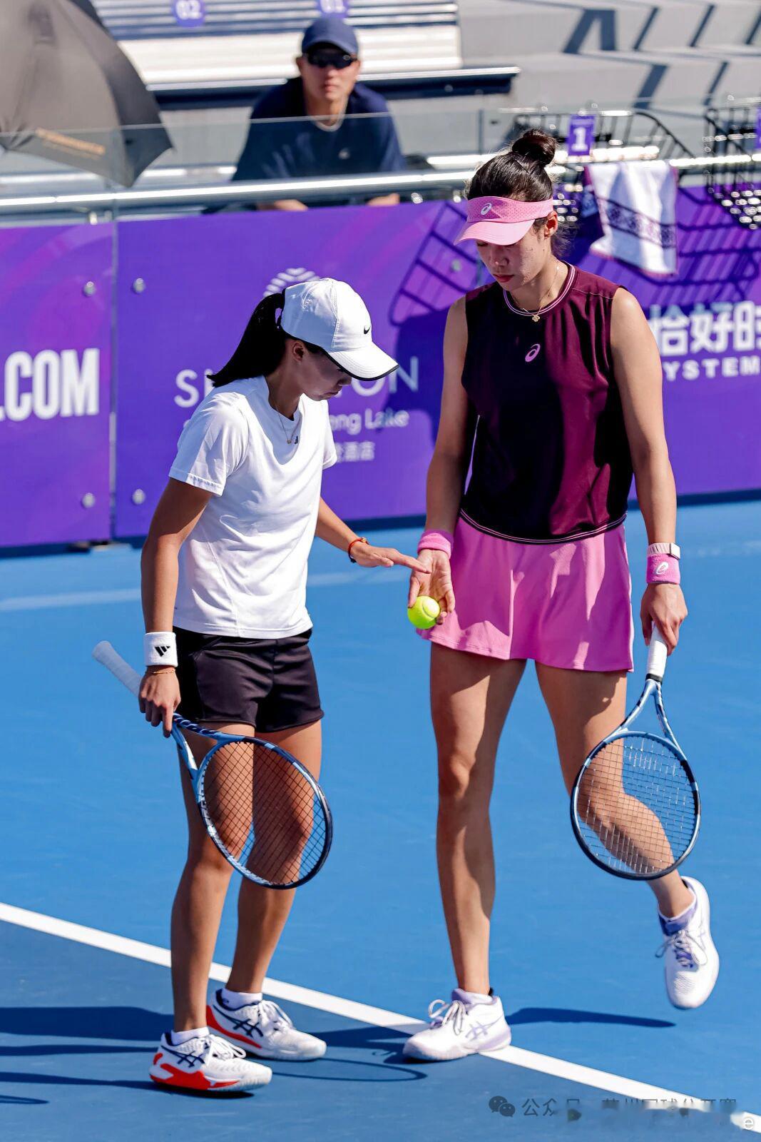 WTA125🇨🇳苏州站女双1/4决赛🇨🇳张莹/李羽芸 对手 🇭🇰张伟