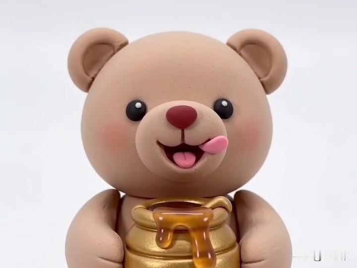 妈呀，AI竟然生成两只舌头的小熊！

我今天因为下午要去学校上课，所以把公众号的