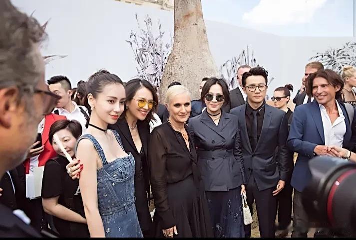 这张合影，章子怡最美#章子怡#