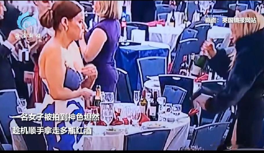 一女子趁白宫晚宴枪击混乱顺走两瓶红酒

事件速览（2026-04-25 美国）