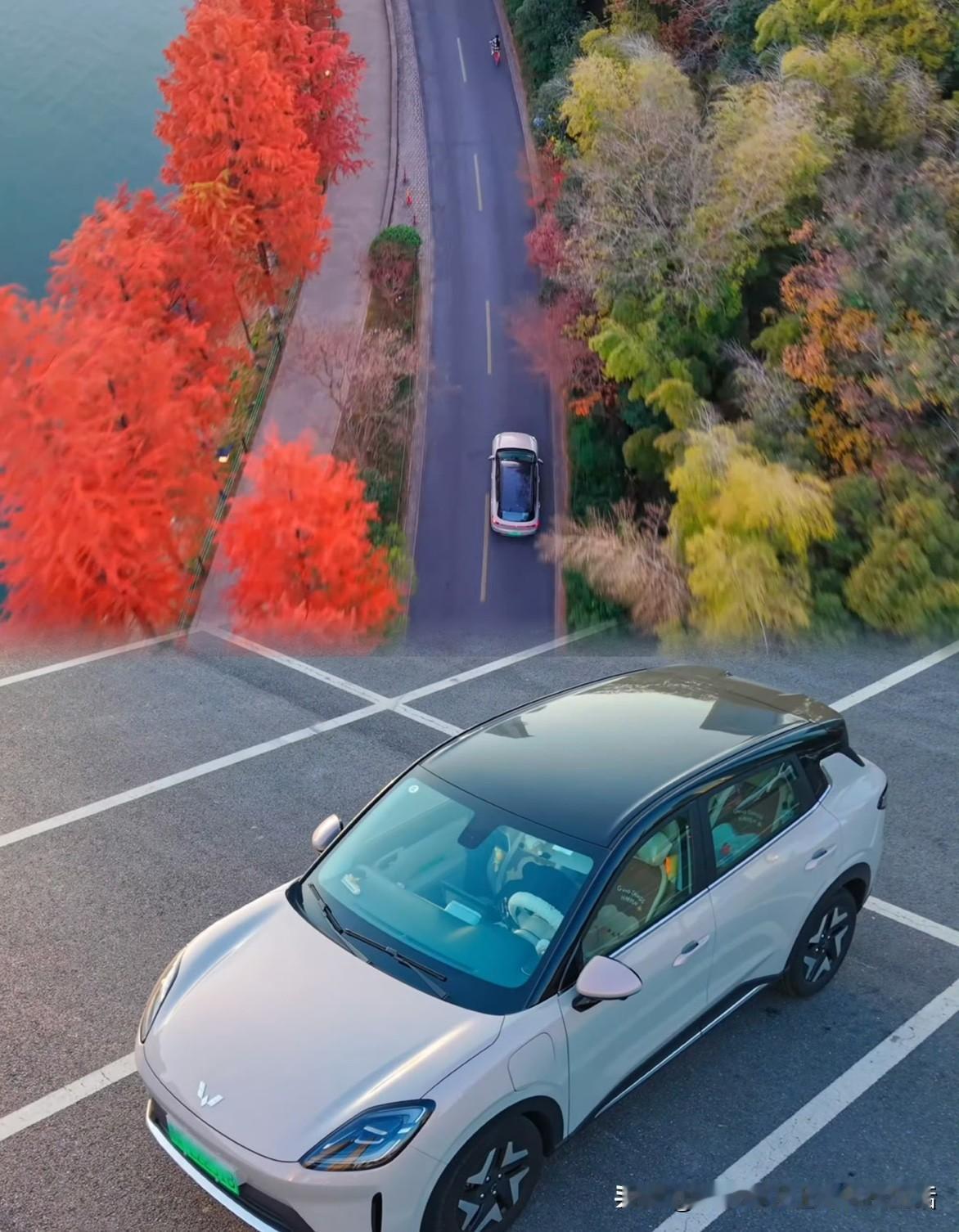 和朋友在杭州的一天
像被按下了轻松键🚗

看了最近很火的打卡地图和姐妹心痒痒，