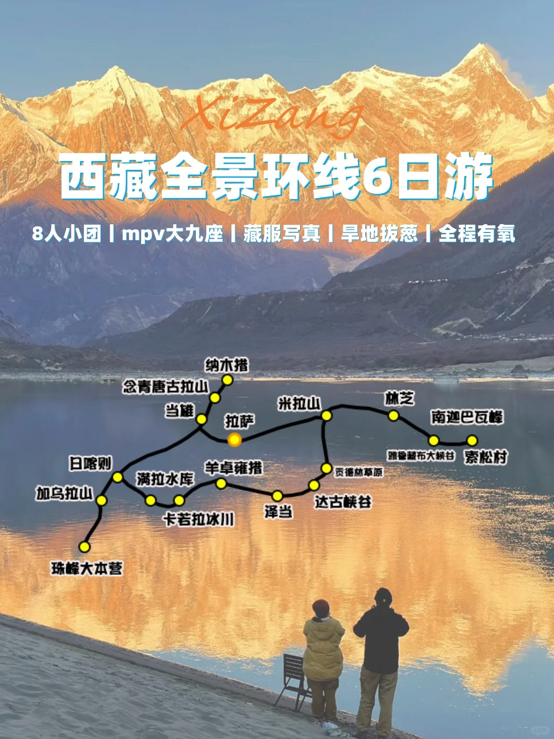 西藏旅游丨全景环线6天5晚