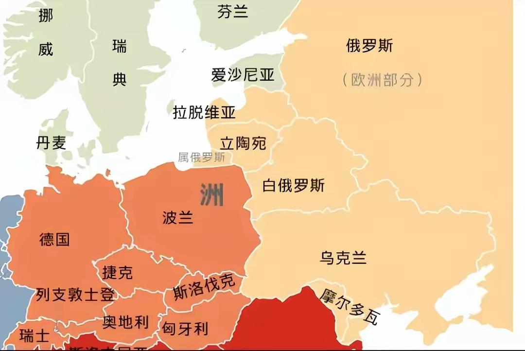 整个欧洲都有“恐俄症”，原因也不复杂，俄罗斯大部分领土都是从欧洲手里夺走的，历史