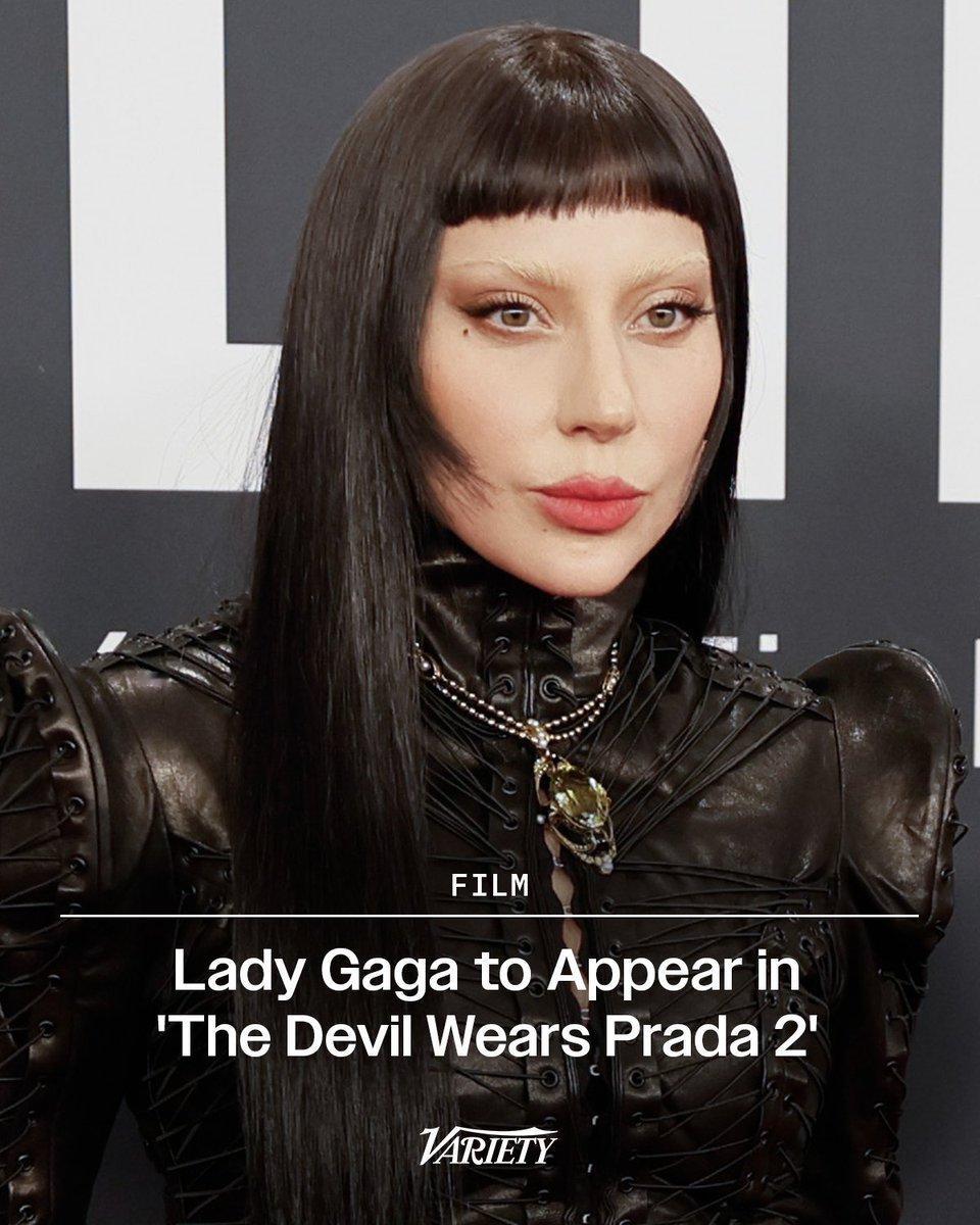 据外媒，Lady Gaga将出演《穿普拉达的女王2》‼️ ​​​