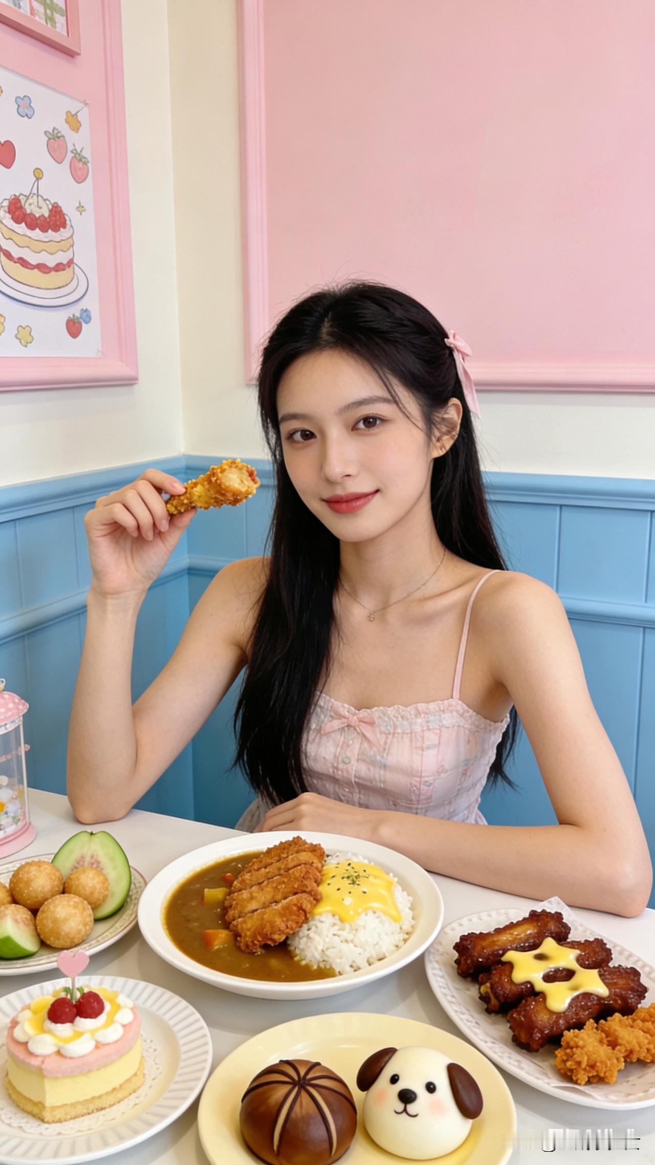 网红美食打卡！