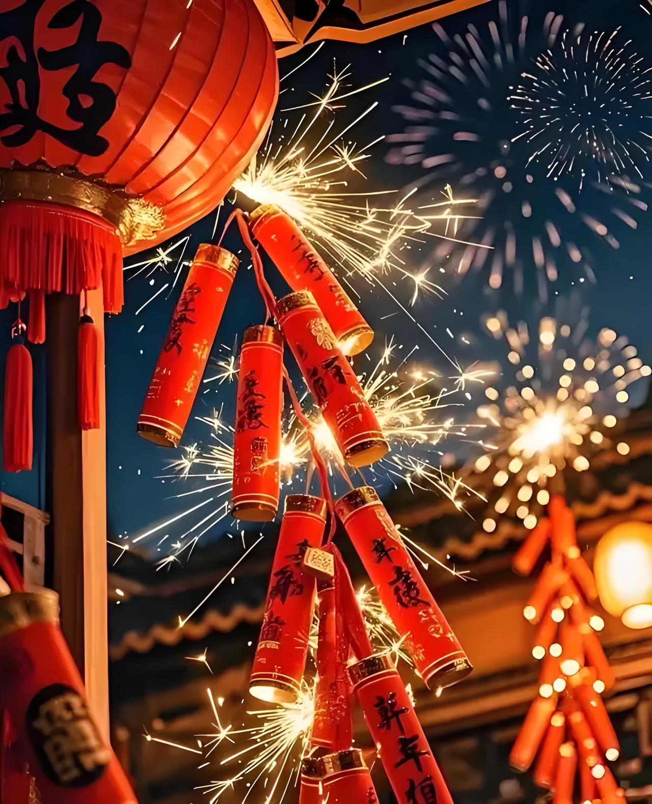 张灯结彩送旧岁
喜乐开颜迎新年