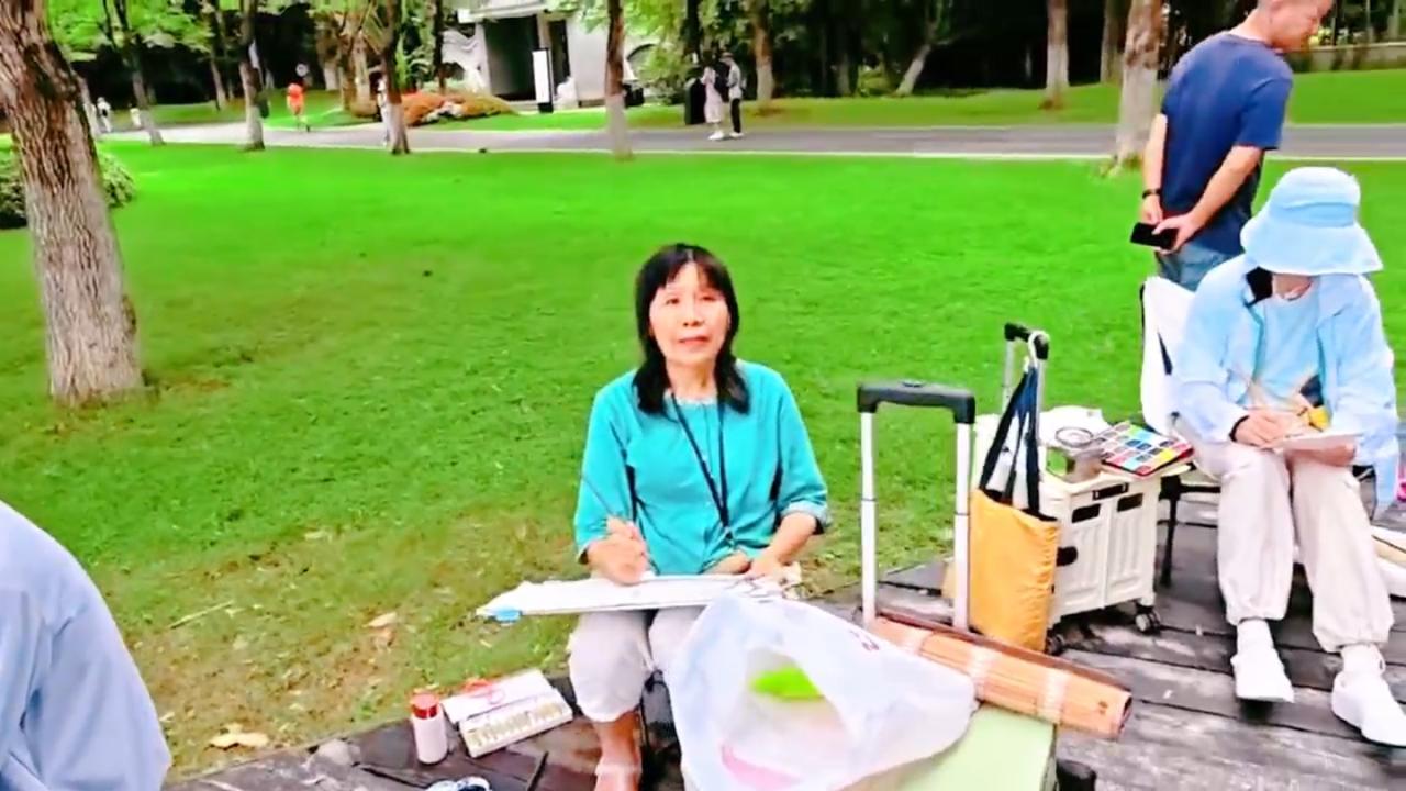 记录我的20262026.5.17广州海珠湖公园写生活动日