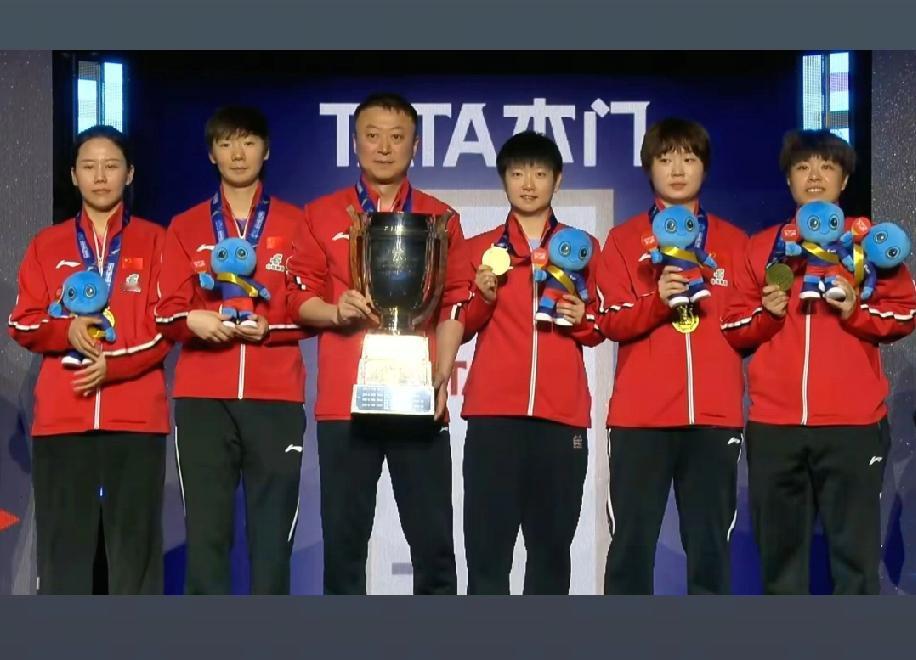 伦敦世乒赛，马琳指导流泪了，孙颖莎哽咽了，王曼昱哭了，压力都在这一刻释放了。
