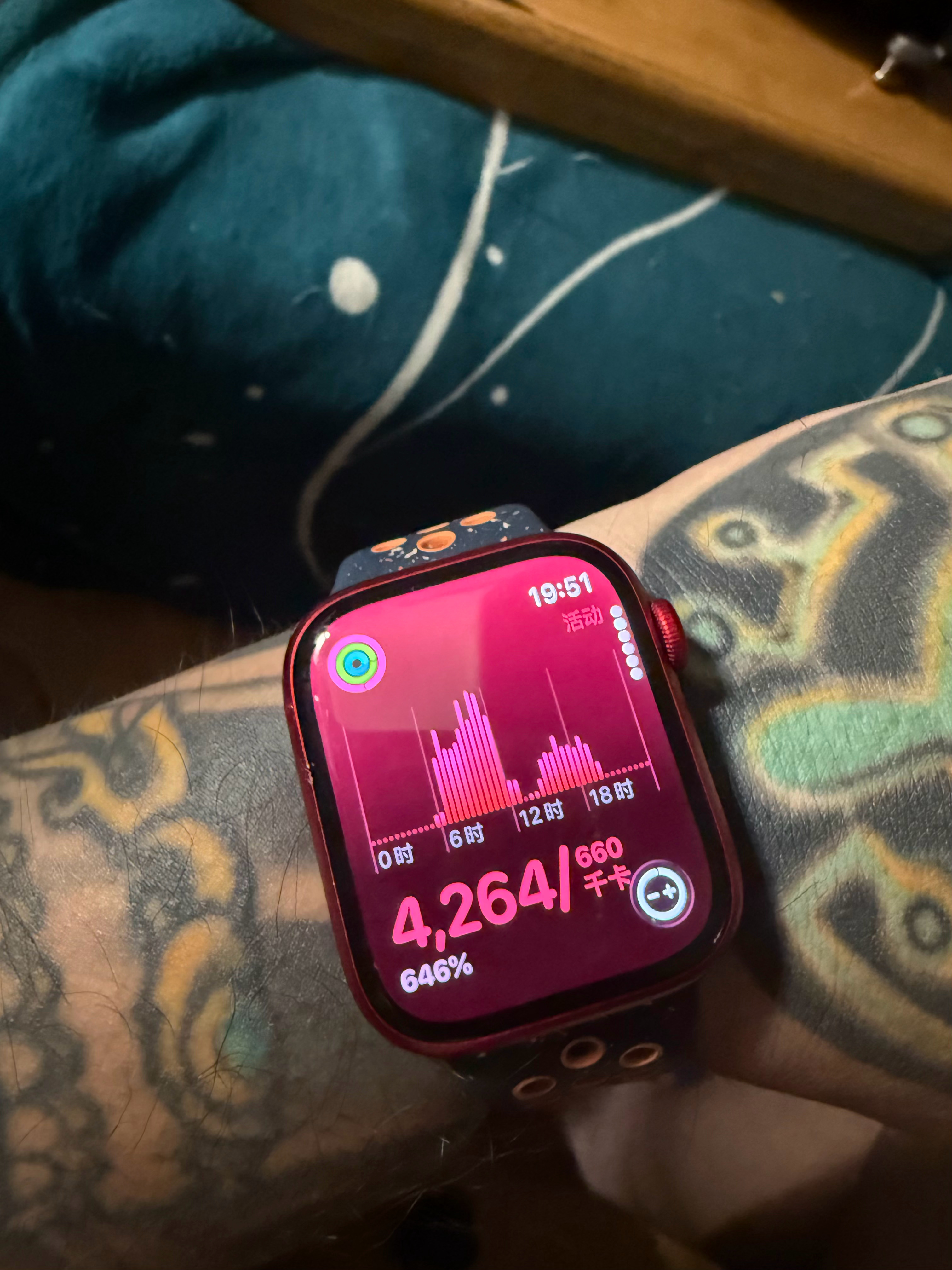 今天的运动量明天歇一天吧