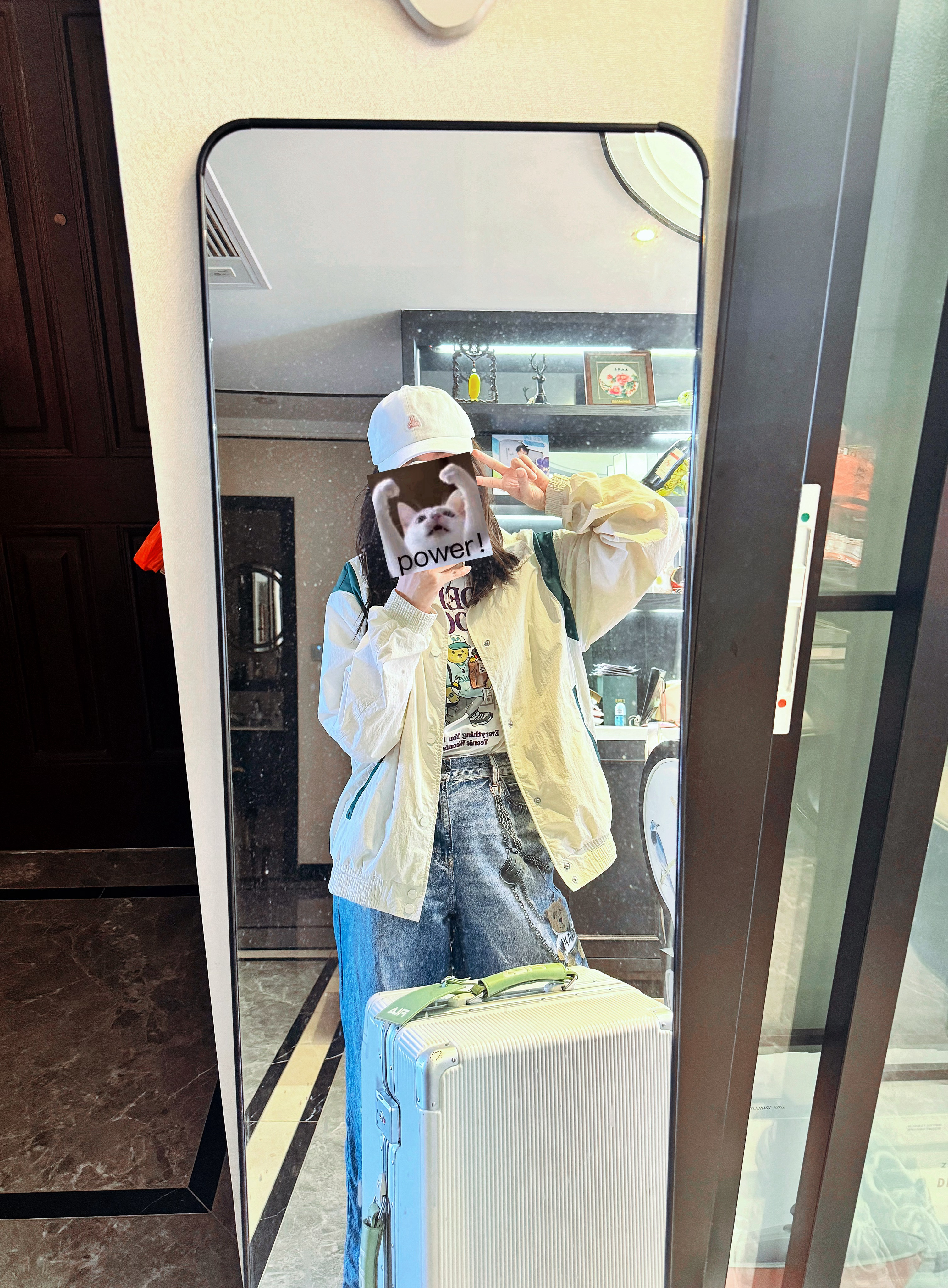 我去过假期了，你们在家都乖乖的