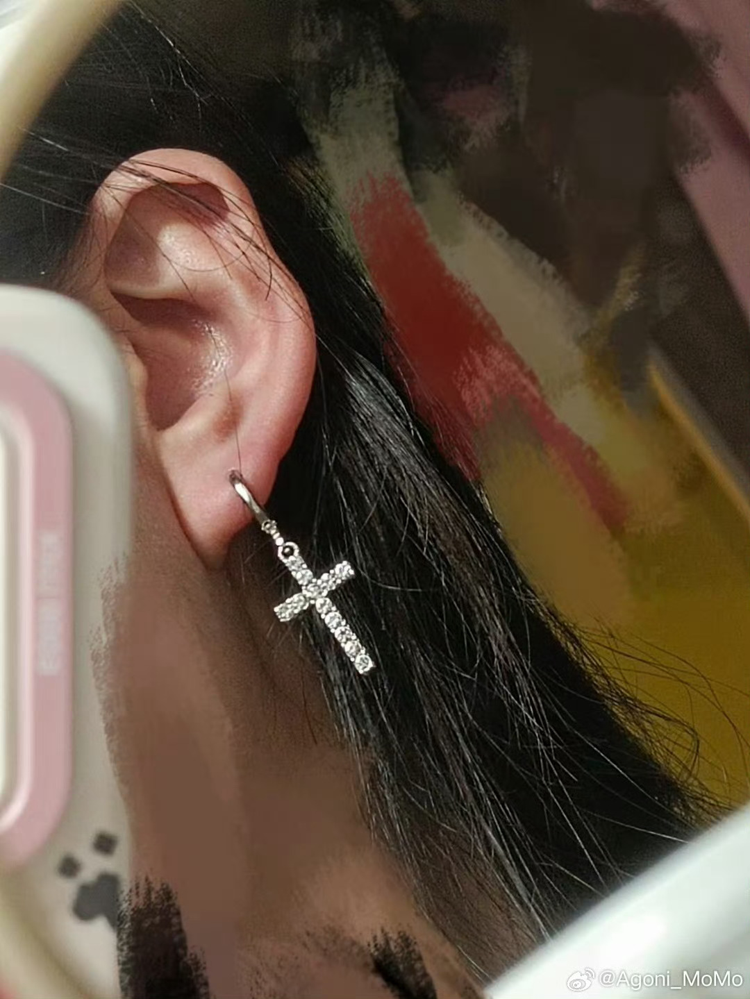 张子墨 我将一直戴馍馍同款