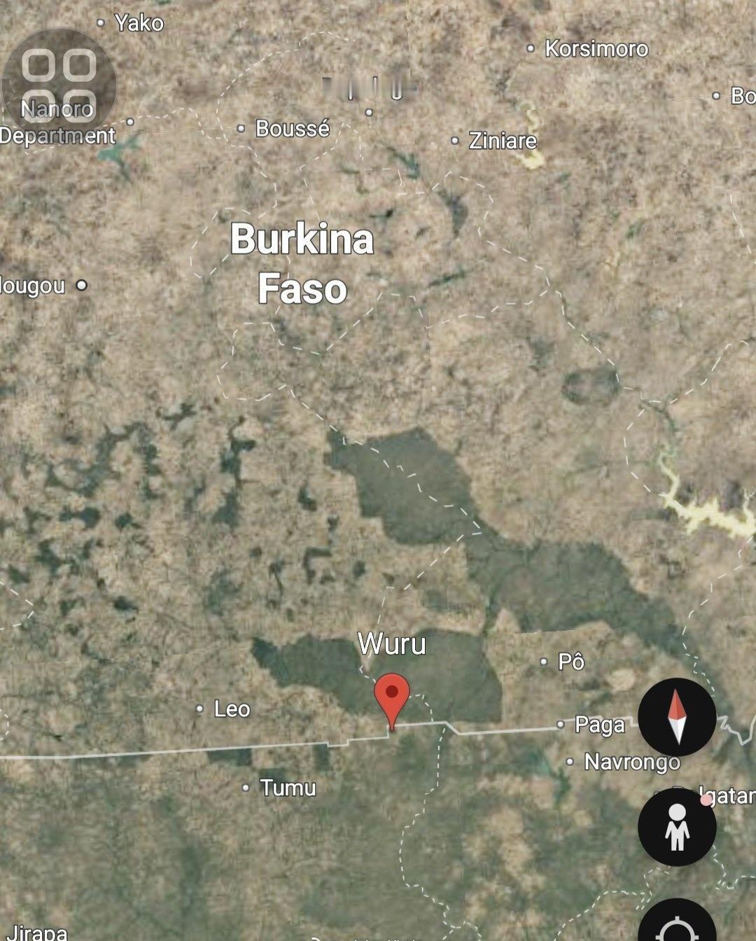 17名布基纳法索士兵非法进入加纳境内建立据点时被后者逮捕。 ​​​