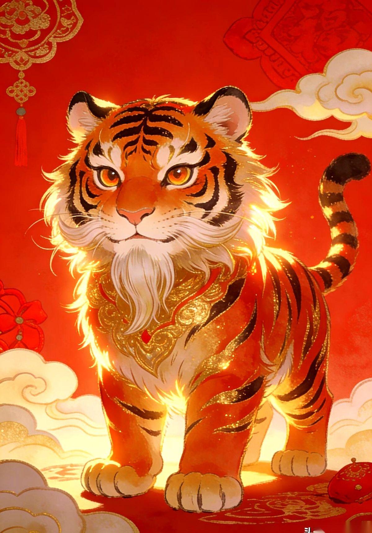 你家是不是也有一个62年的“虎王”？
平时不怎么说话，就爱揣着手、静静地坐在那儿