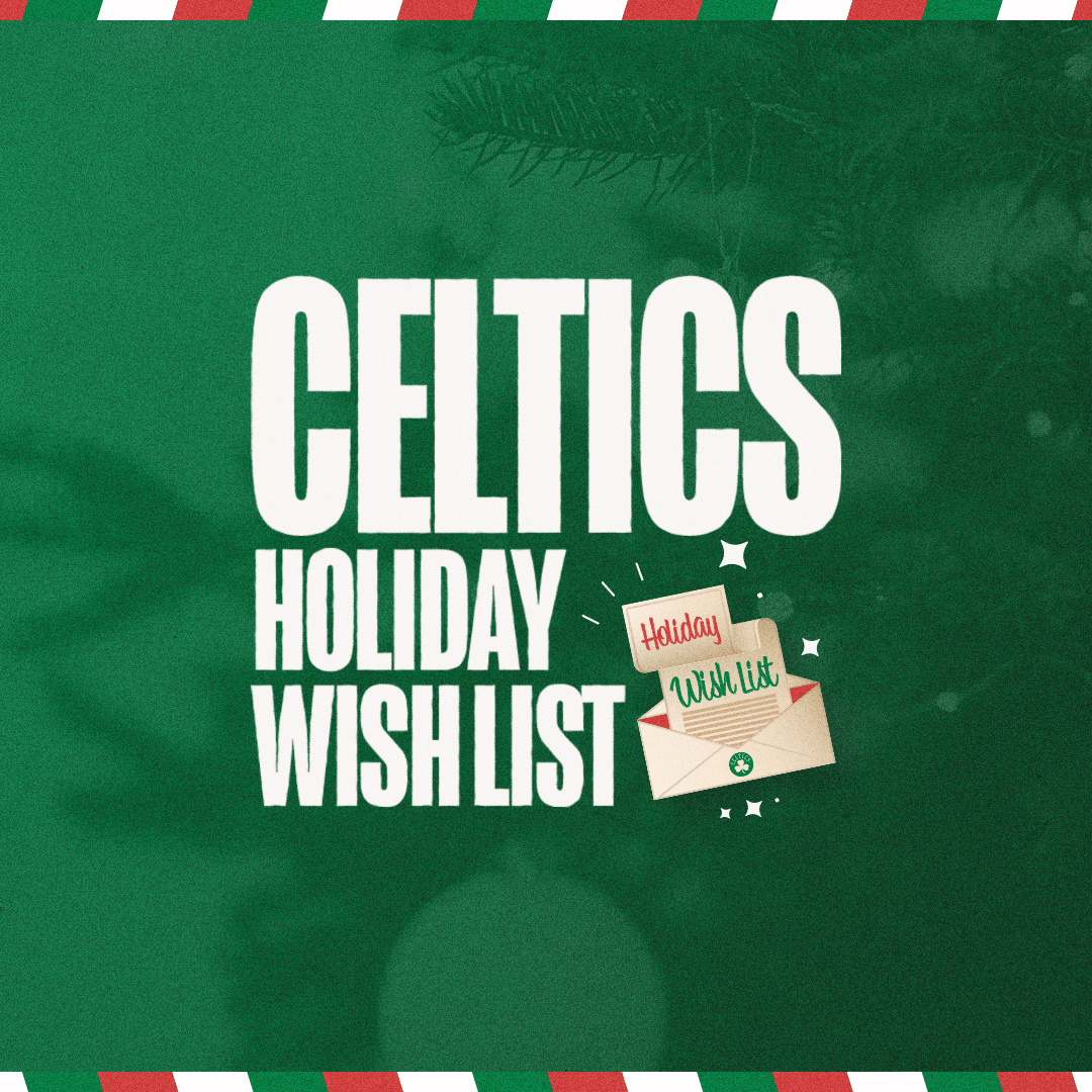 你的圣诞愿望是什么？BLEEDGREEN波士顿凯尔特人